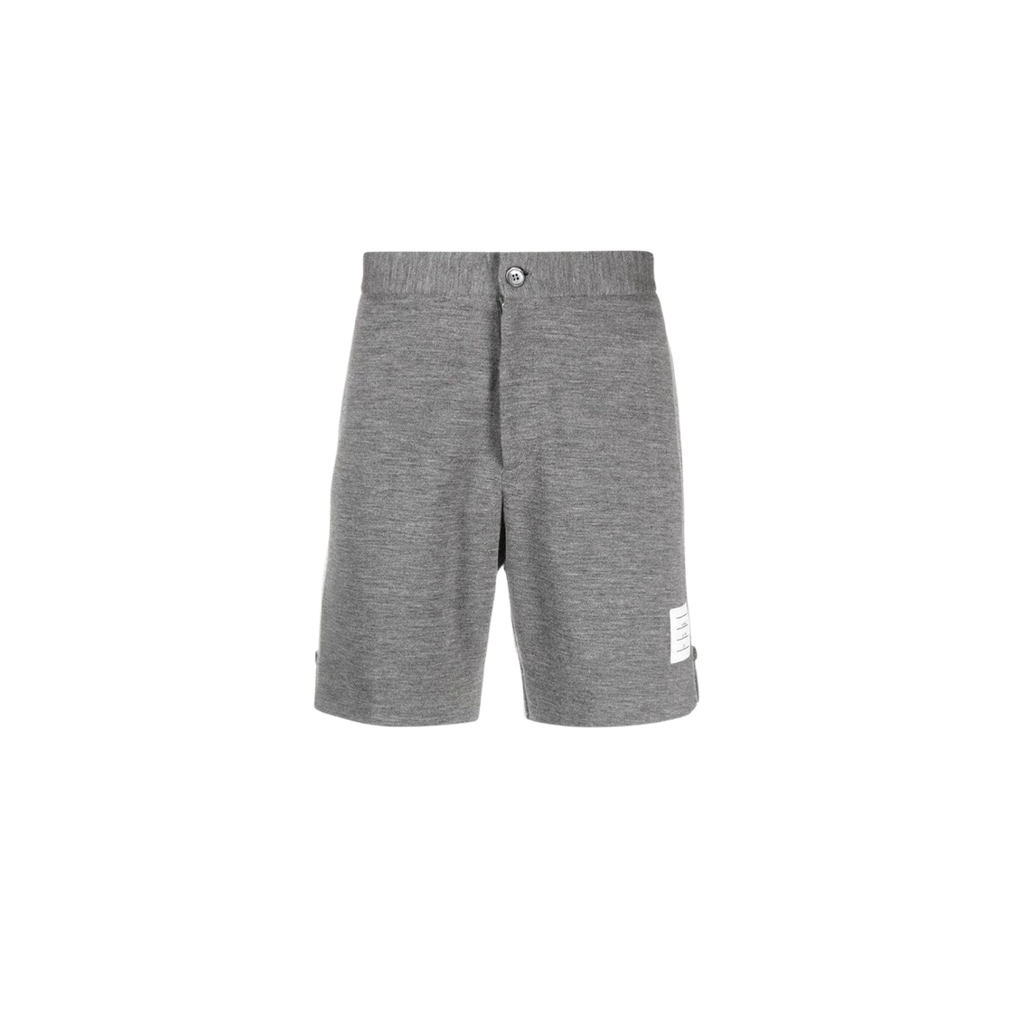 MJQ189A-J0020-035 Thom Browne Virgin Wool Midi Shorts Medium Grey