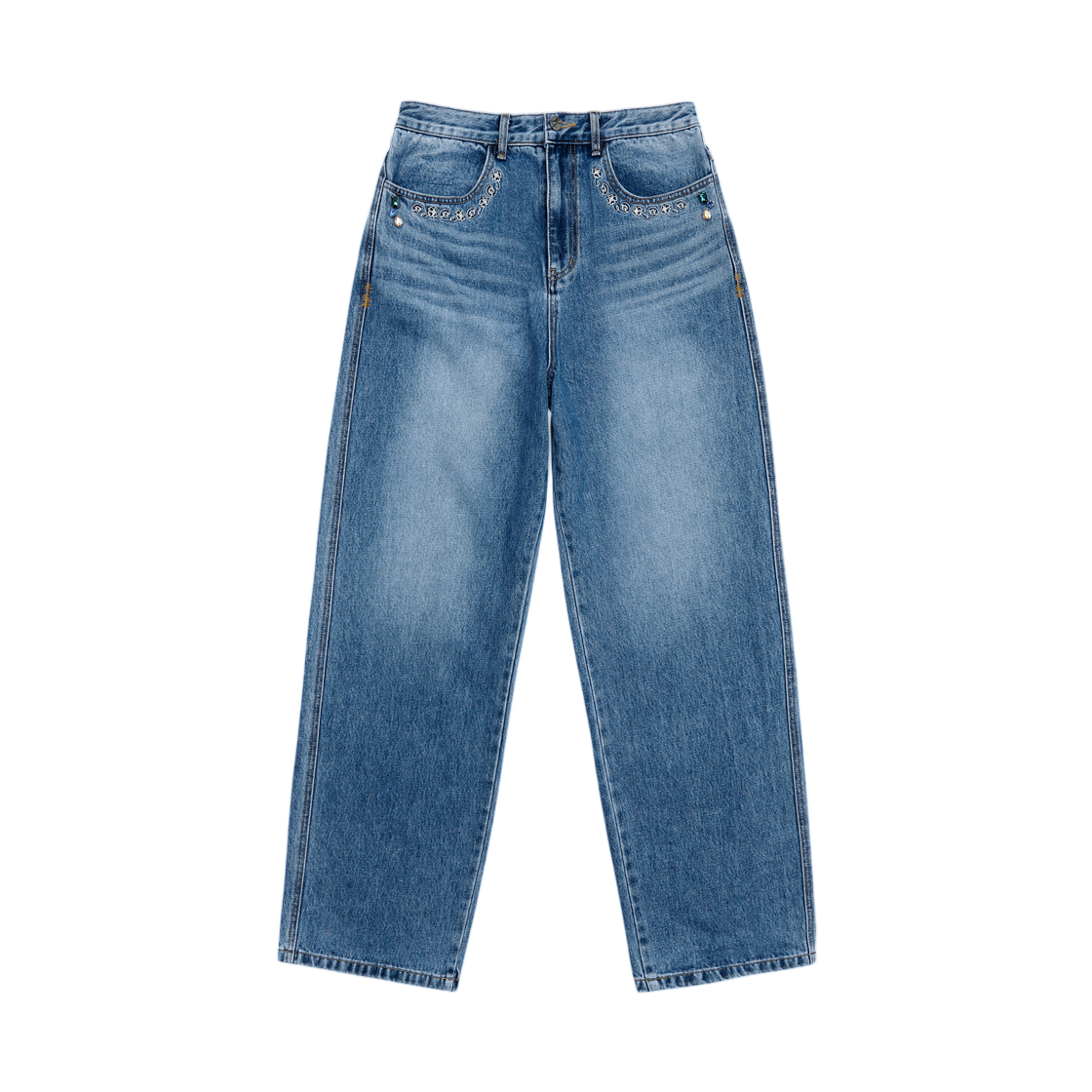 아더에러 젬 진 블루(Ader Error Gem Jeans Blue)