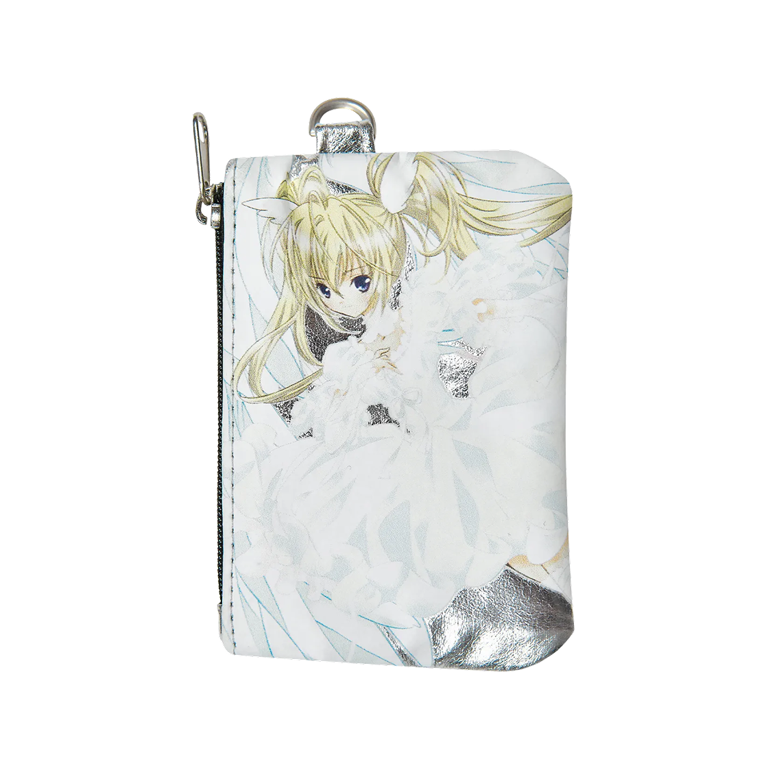 러브이즈트루 x 캐릭캐릭 체인지 카드 월렛 실버(Luvistrue x Shugo Chara Card Wallet Silver)