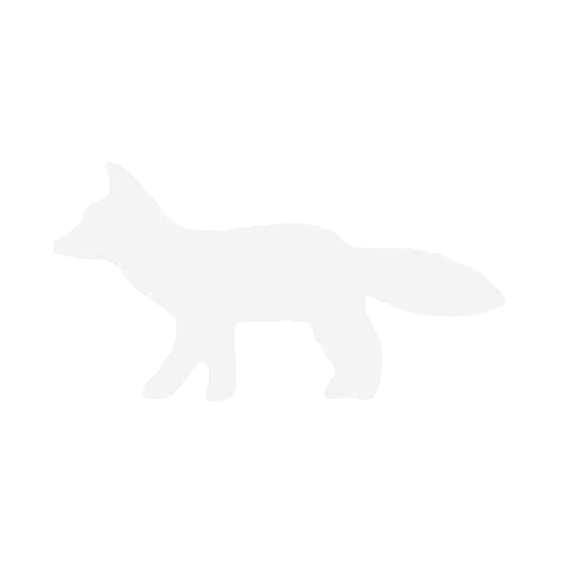 (W) 메종 키츠네 베이비 폭스 메리노 레귤러 점퍼 라이트 베이지 멜란지((W) Maison Kitsune Baby Fox Merino Regular Jumper Light Beige Melange) - 1