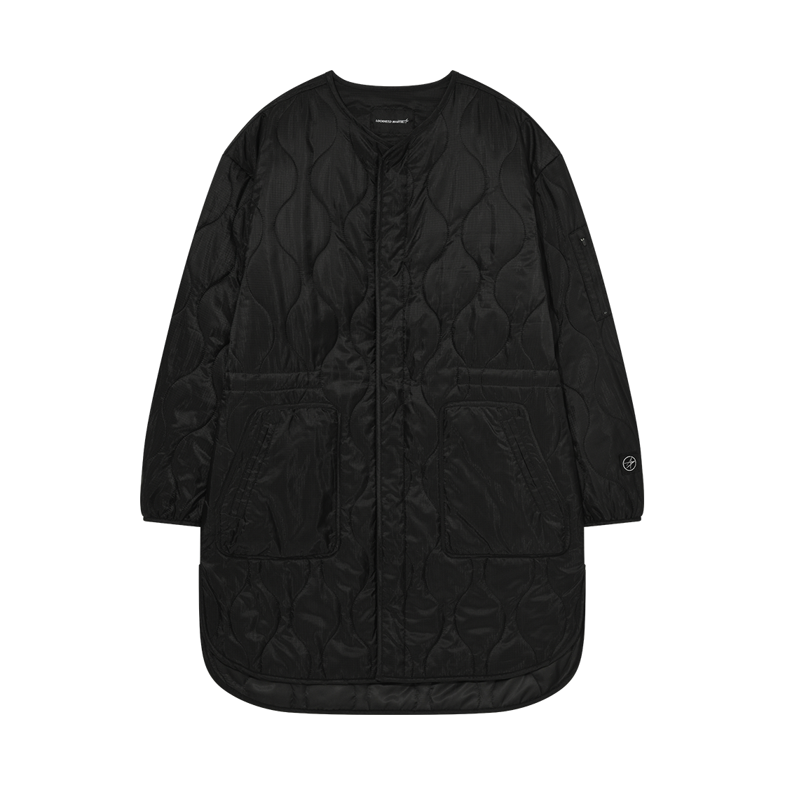L35UJP031BLK LOCKHEED MARTIN Padding Quilted Linner Long Jumper Black