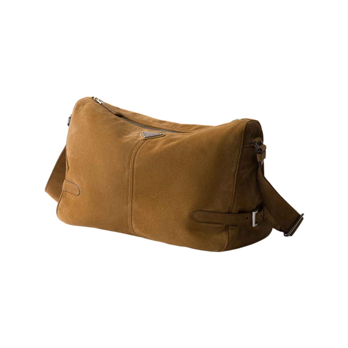 프라다 스웨이드 숄더백 시나몬(Prada Suede Shoulder Bag Cinnamon) - 2