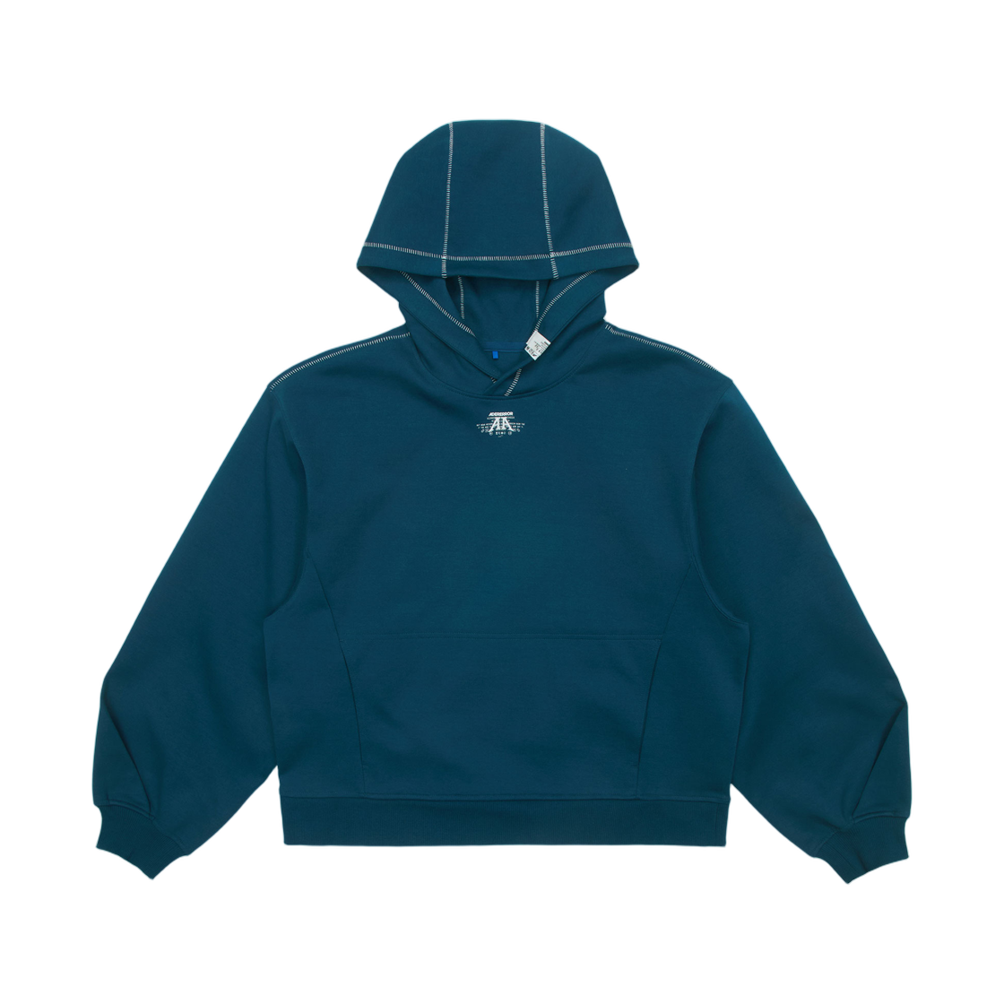 BN01SSHD0102TQ (W) Ader Error Nolc Logo Hoodie Turquoise