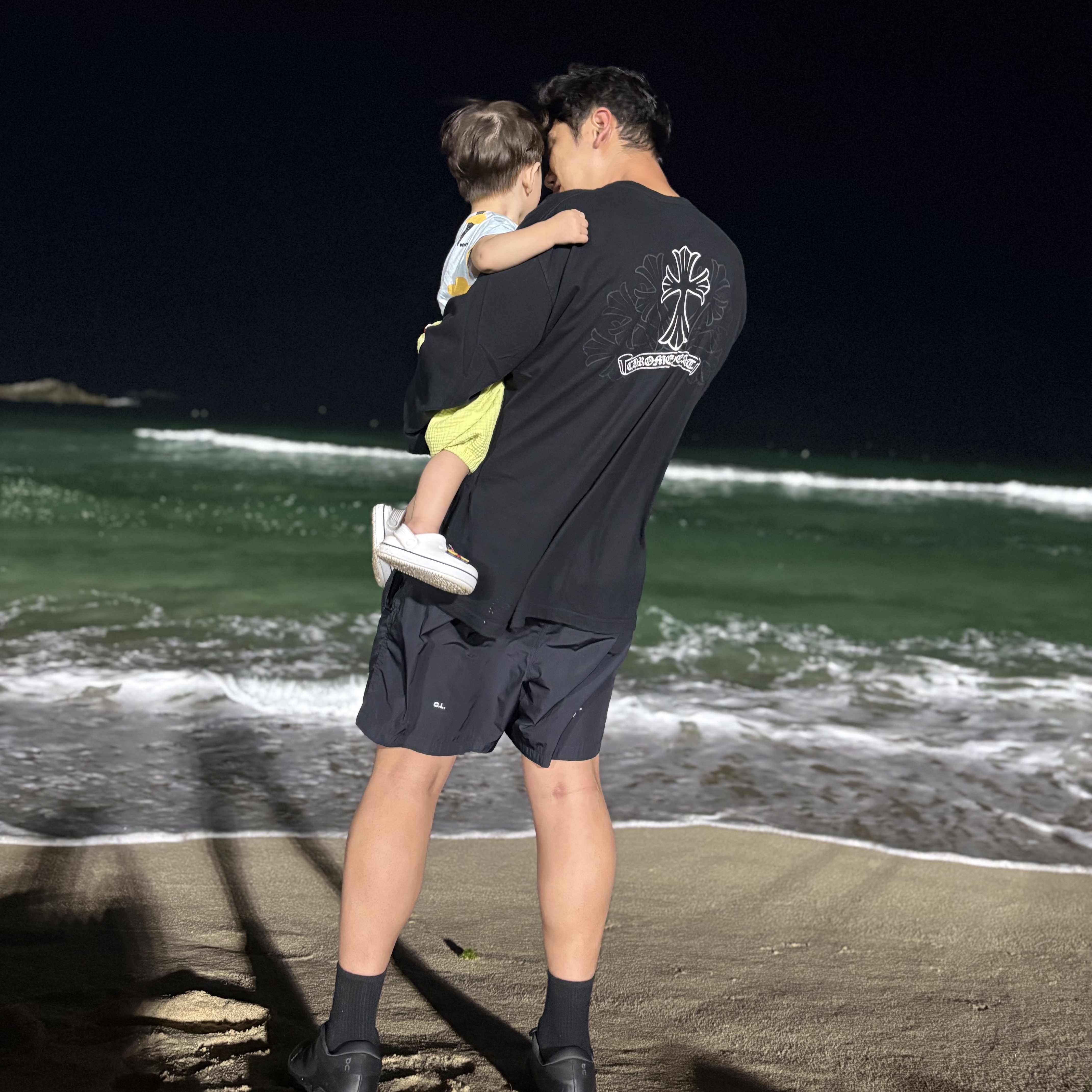 On Running x Post Archive Faction (Paf) Cloudventure Peak All Black, Nike x Drake Nocta Nylon Woven Shorts Black (FN8194-010) 착용 스타일