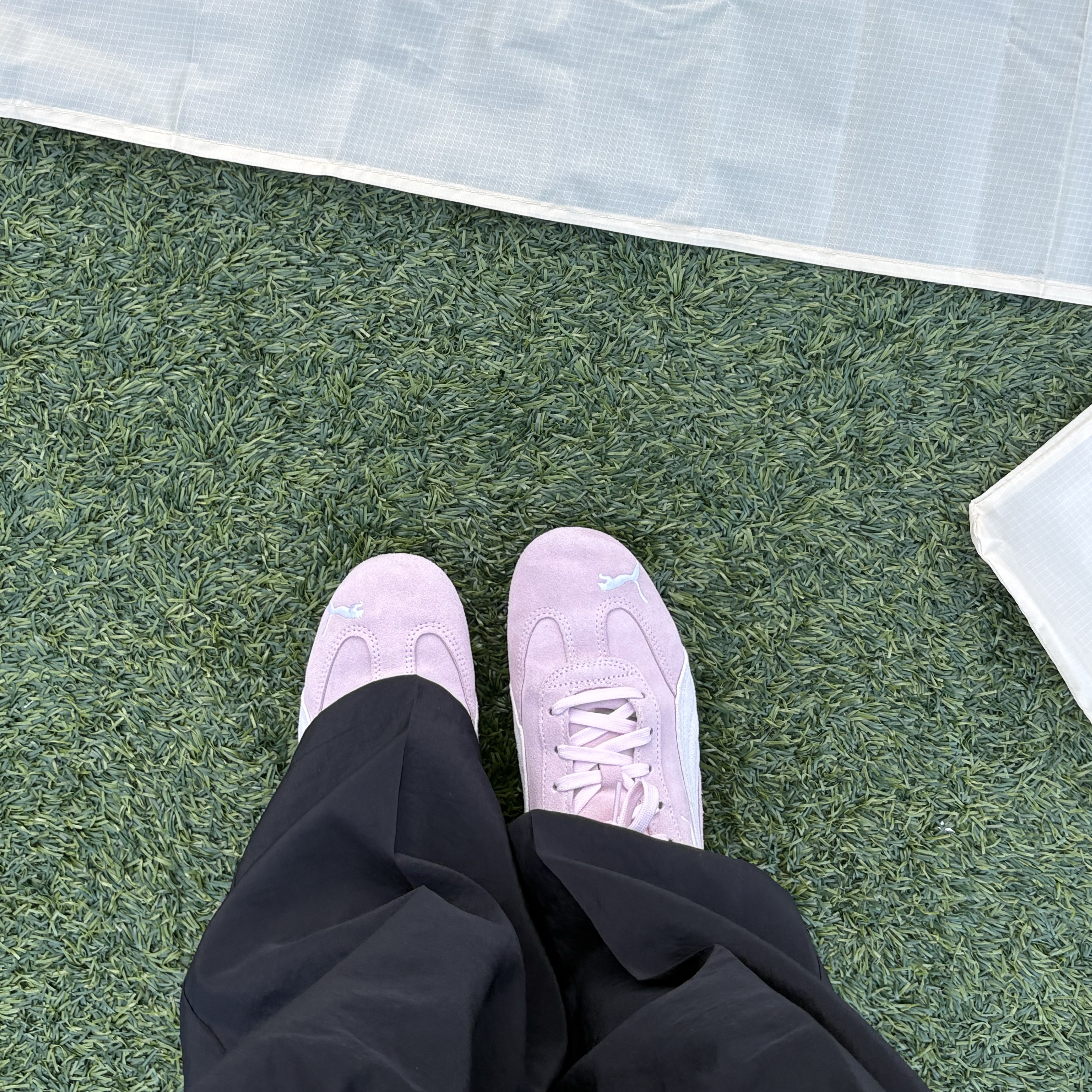 Puma Speedcat OG Pink White 착용 스타일