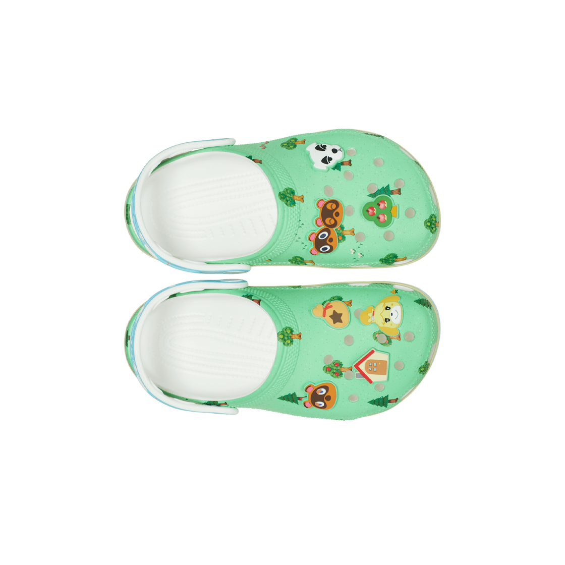 (키즈) 크록스 x 동물의 숲 클래식 클로그 멀티((Kids) Crocs x Animal Crossing Classic Clog Multi) - 2