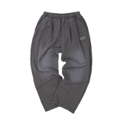 Undermycar x Covernat Destroyed Patch Sweat Pants Dark Gray - 25FW