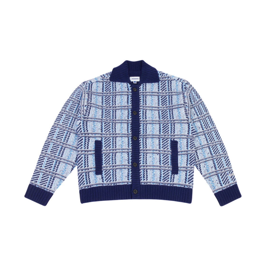 BMADFWKT0709CK Ader Error Lota Cardigan Sky Blue