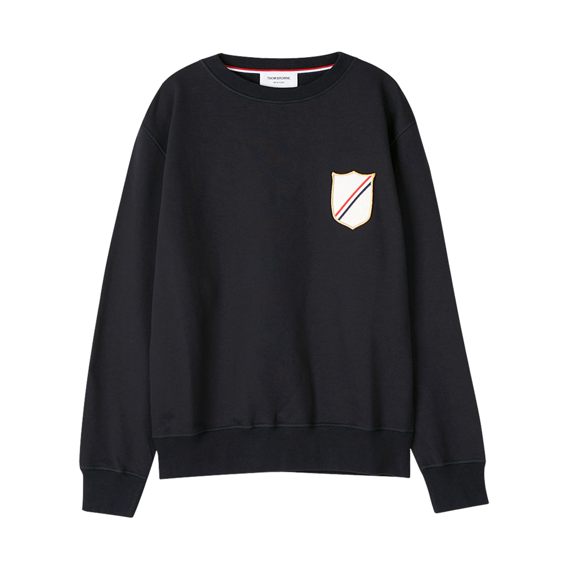 톰브라운 와펜 스웨트셔츠 네이비(Thom Browne Wappen Sweatshirt Navy)