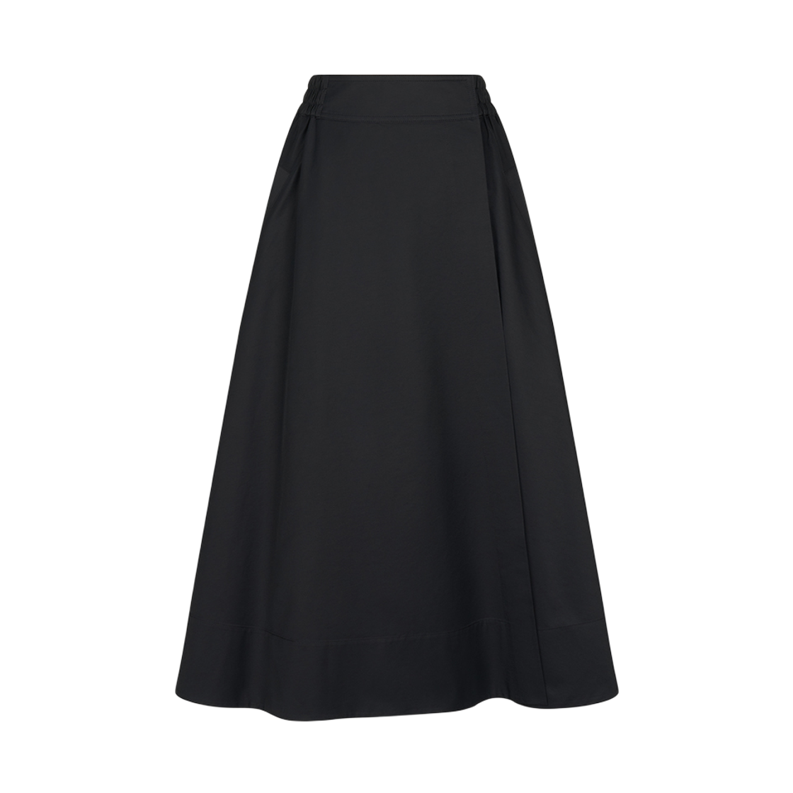 NWA5FWS87BK (W) Noice Full Flared Midi Skirt Black