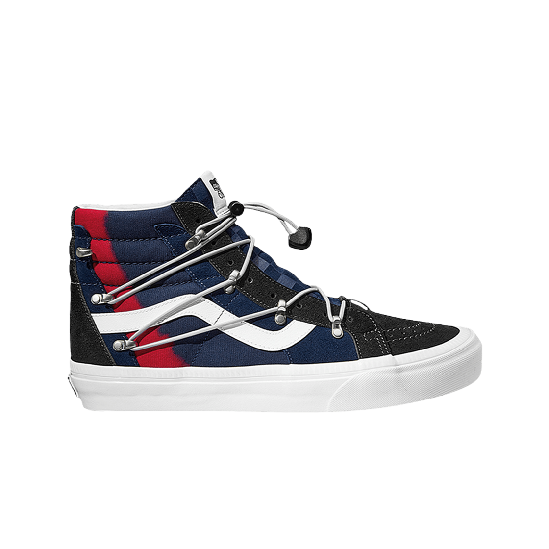 반스 스케이트 하이 에코 DX 드레스 블루 레드(Vans Sk8-Hi Echo DX Dress Blue Red) - 1
