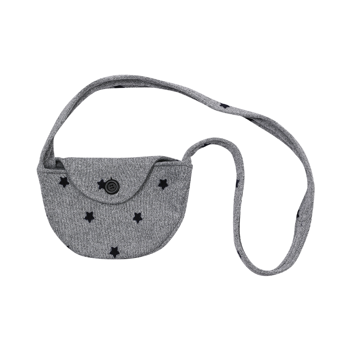 BA25FW-WMLG1F BAUF Star Knit Crossbody Bag Gray