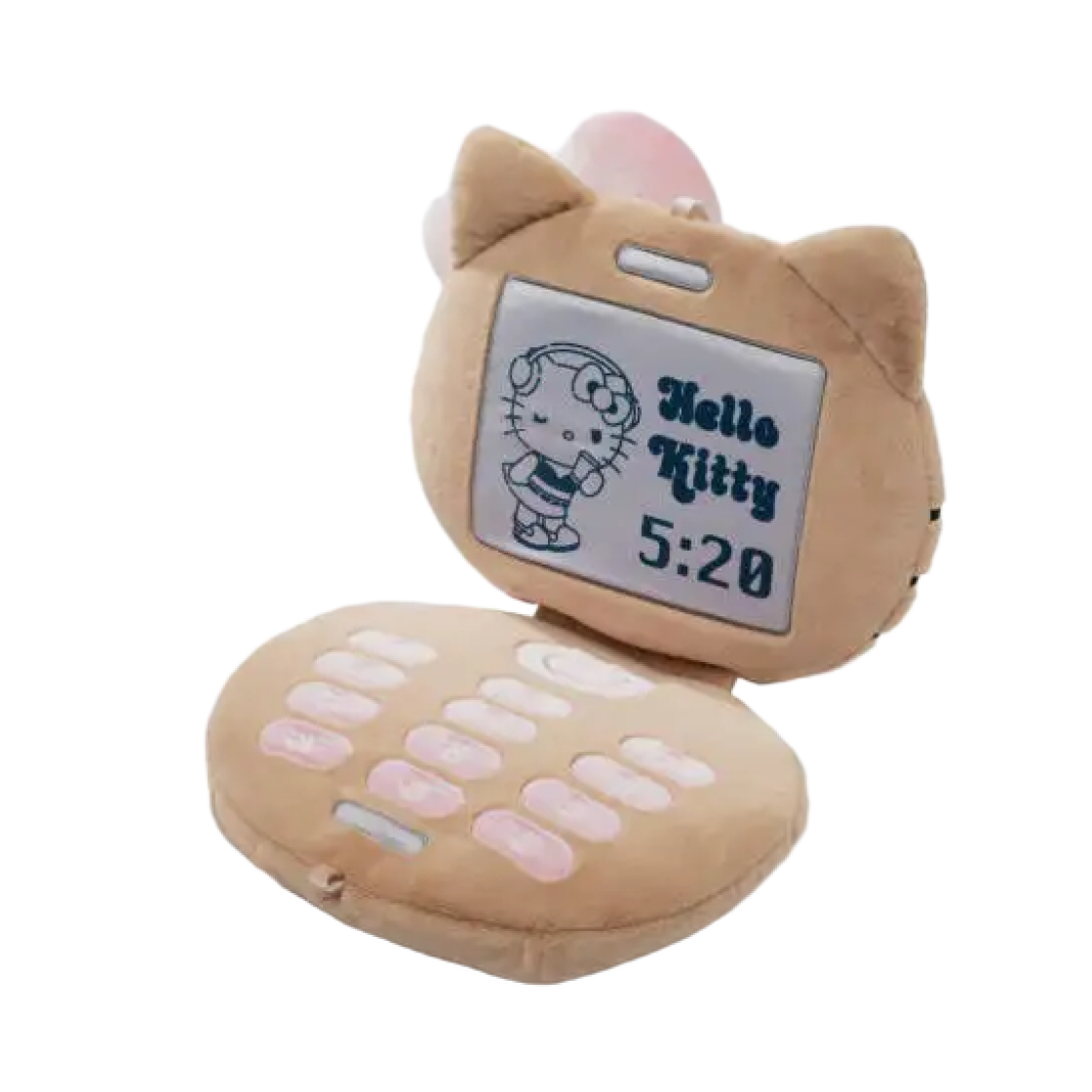 산리오 헬로 키티 x TBH 쉐이프 필로우 플립 폰(Sanrio Hello Kitty x TBH Shaped Pillow Flip Phone) - 1