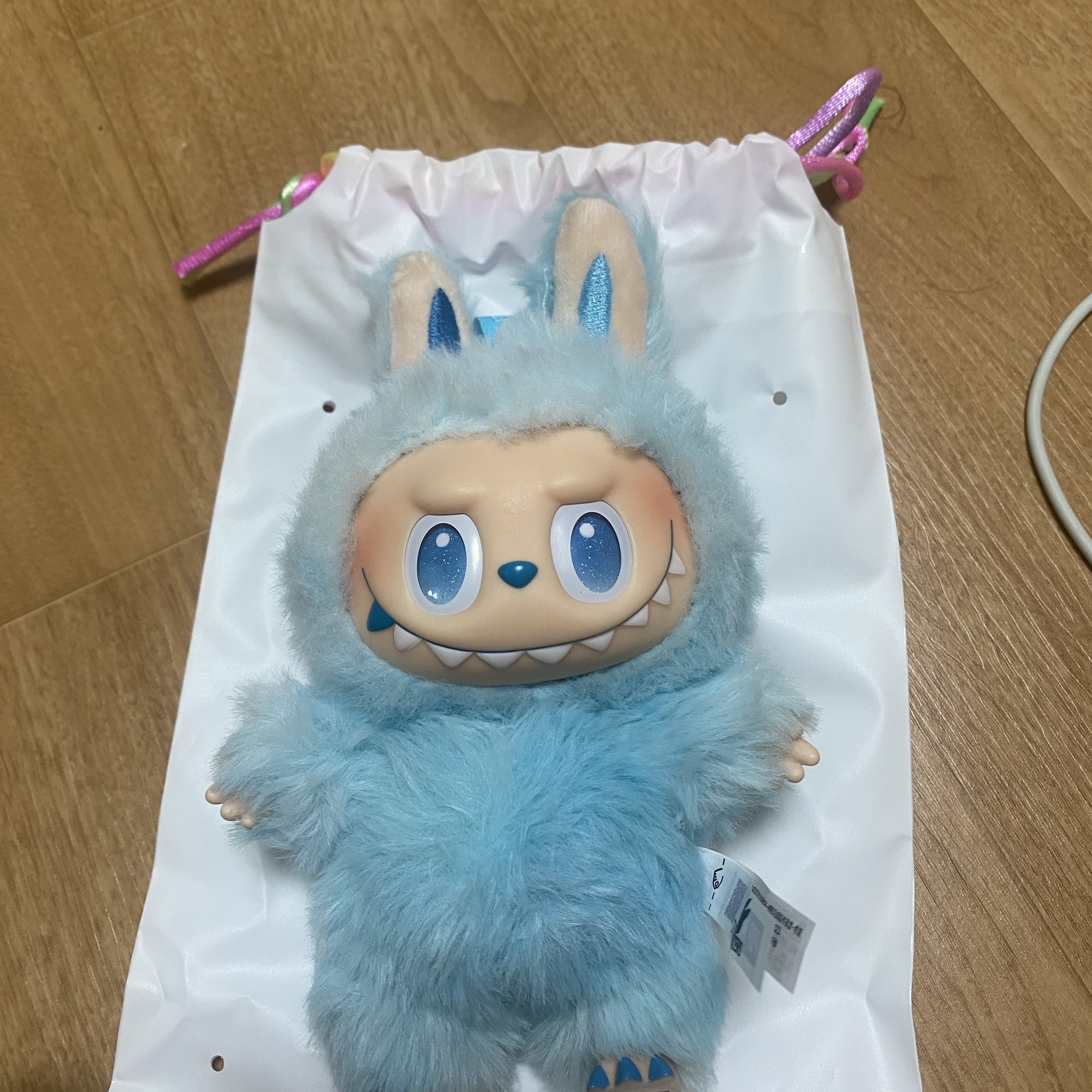 Pop Mart Labubu The Monsters Highlight Series Hope Keyring (Opened Case) 착용 스타일