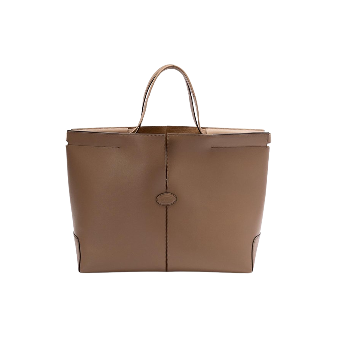 토즈 레더 미디움 디아이 백 폴리오 브라운(Tod's Leather Medium Di Bag Folio Brown)