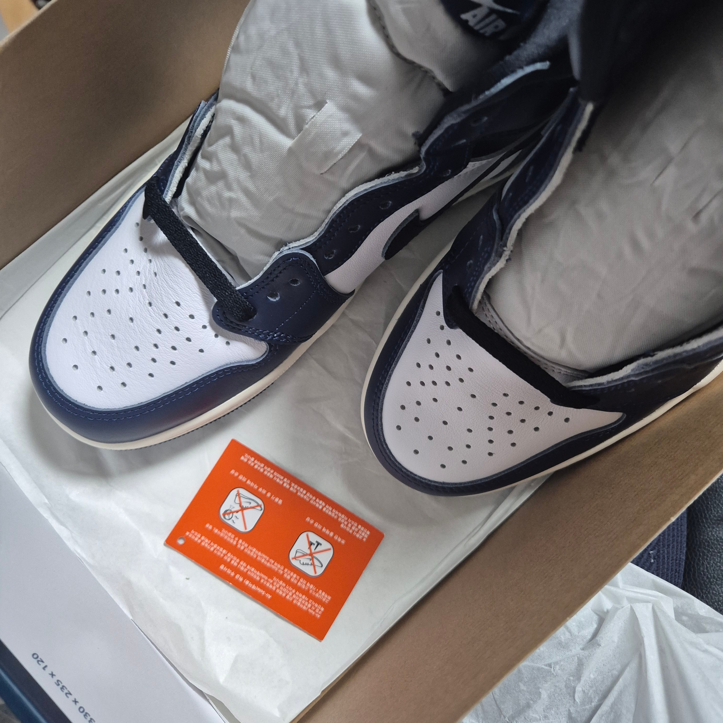 Jordan 1 Retro High OG Midnight Navy 착용 스타일
