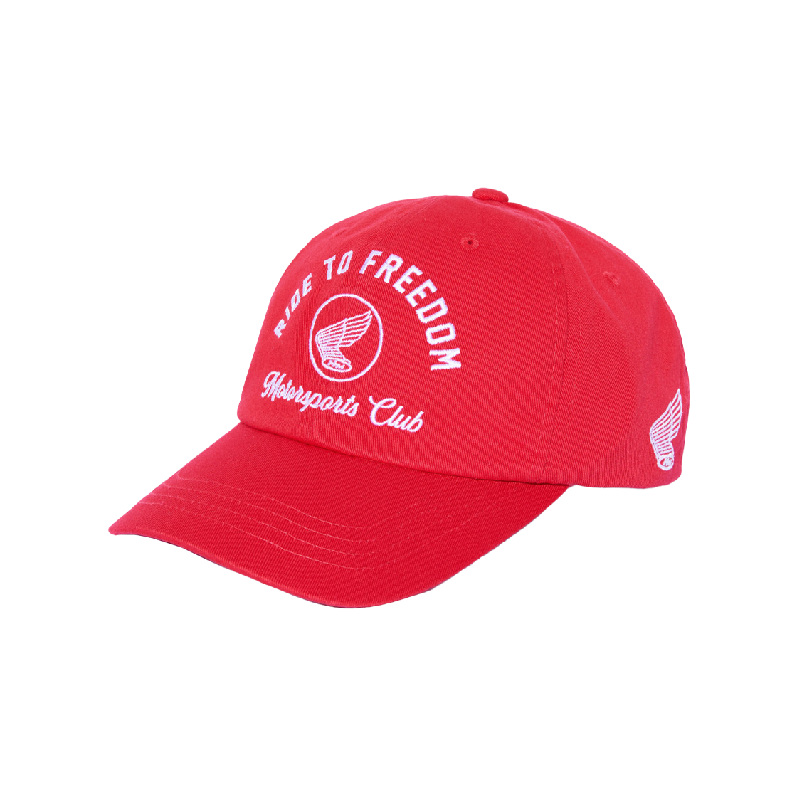 HFX2CA702ARD Honda Ride to Freedom Ball Cap Red