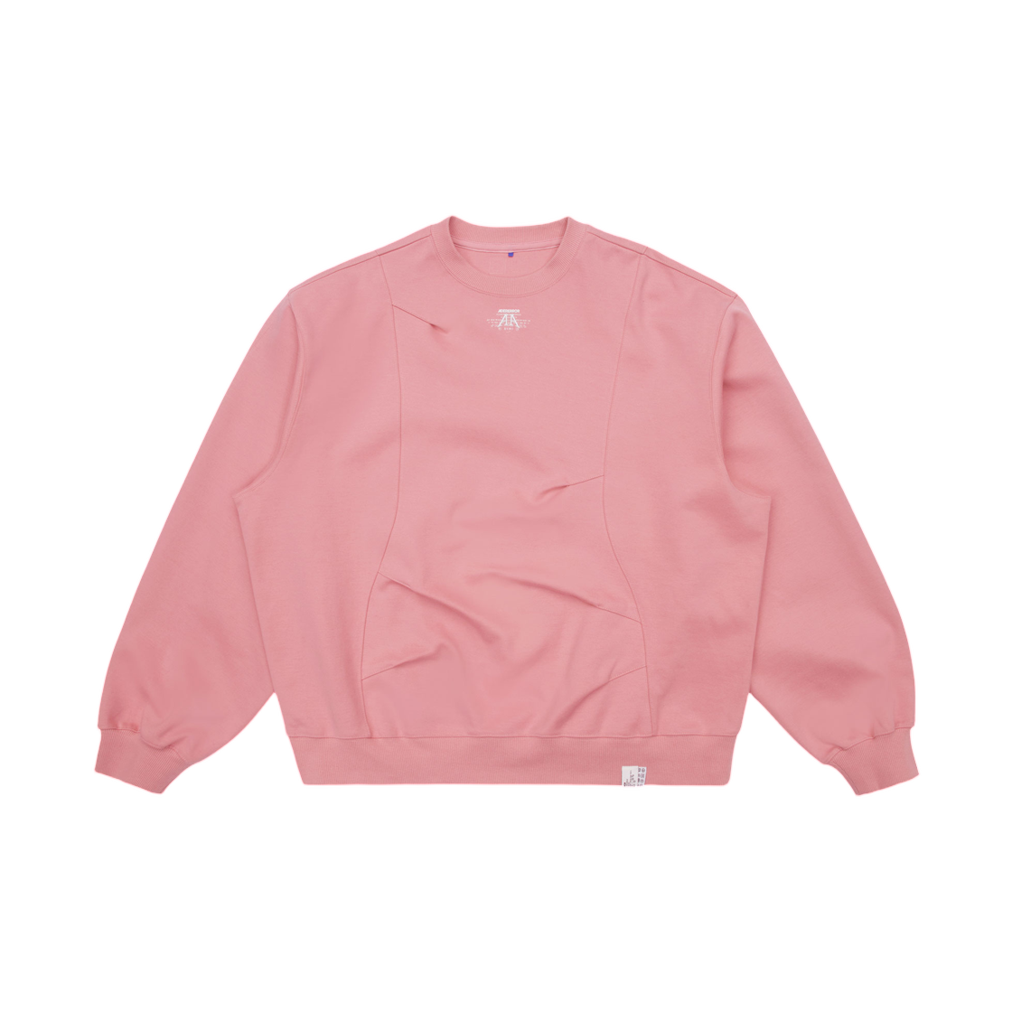 (W) 아더에러 놀크 로고 스웨트셔츠 핑크((W) Ader Error Nolc Logo Sweatshirt Pink) - 1