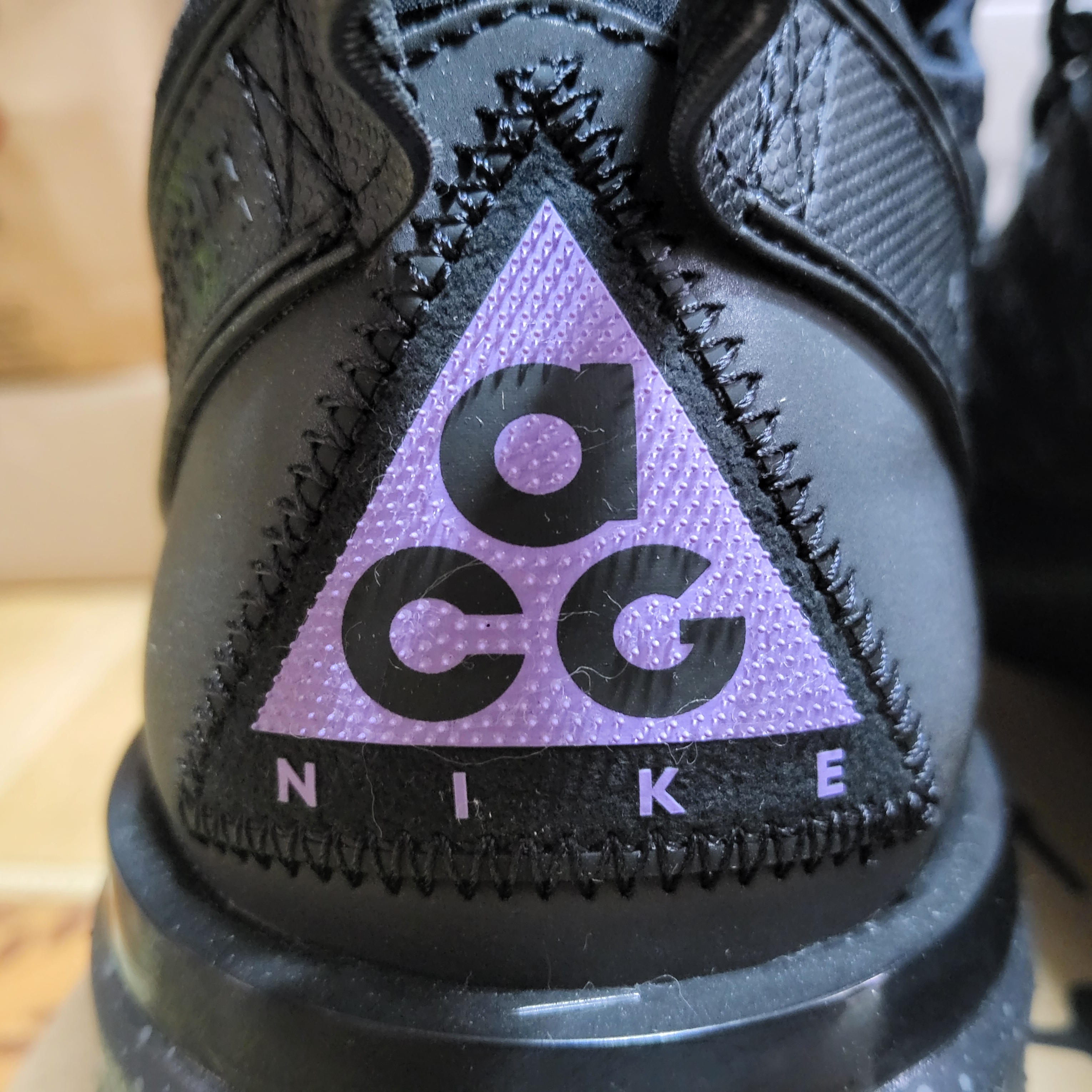 Nike ACG React Terra Gobe Black Space Purple 착용 스타일 - 7