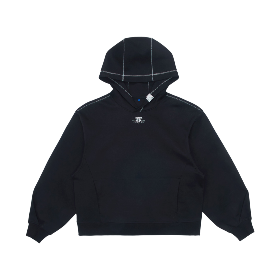 BN01SSHD0102BK (W) Ader Error Nolc Logo Hoodie Noir