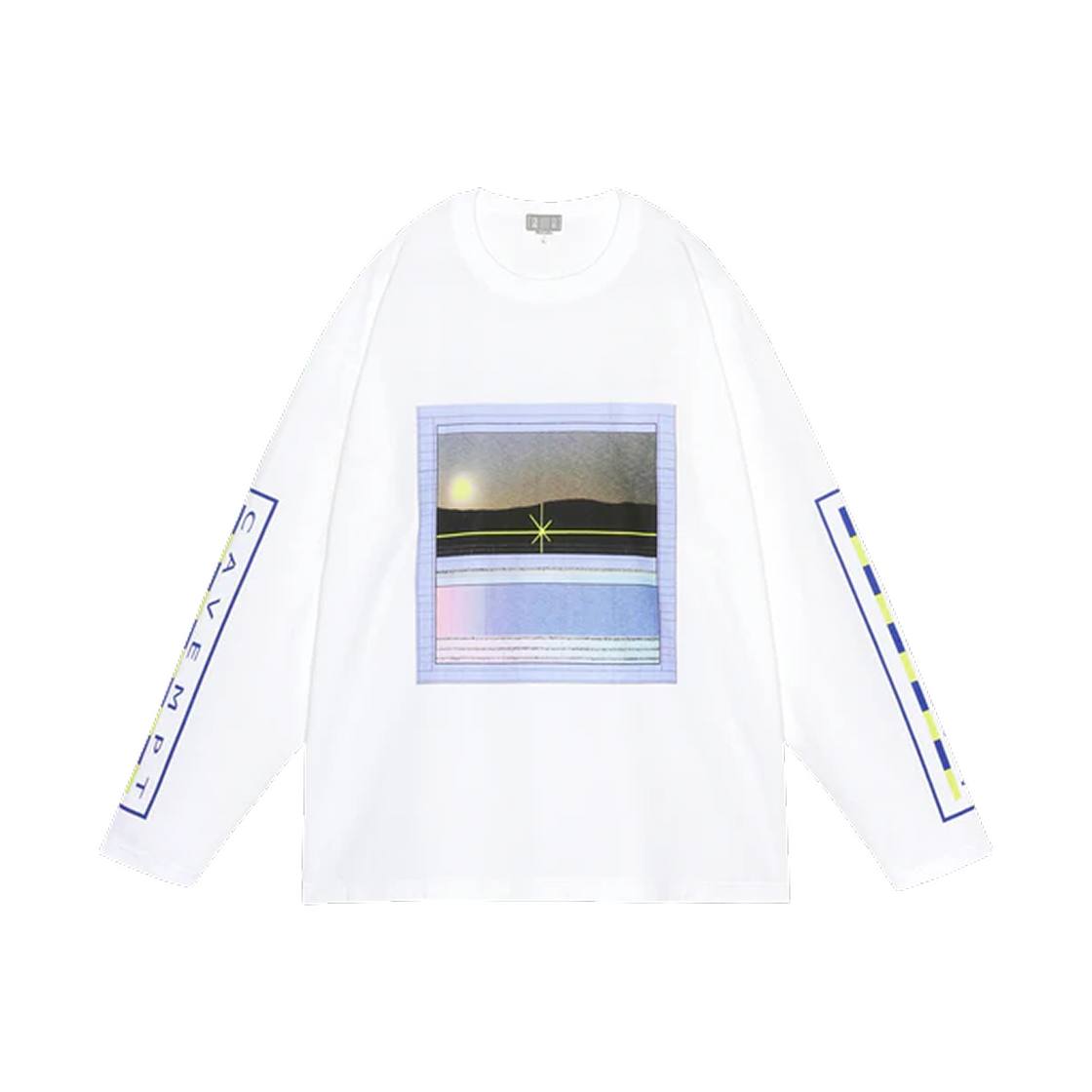 카브엠트 스카이 360 롱슬리브 티셔츠 화이트 - 25FW(Cav Empt Sky 360 Long Sleeve T-Shirt White - 25FW)