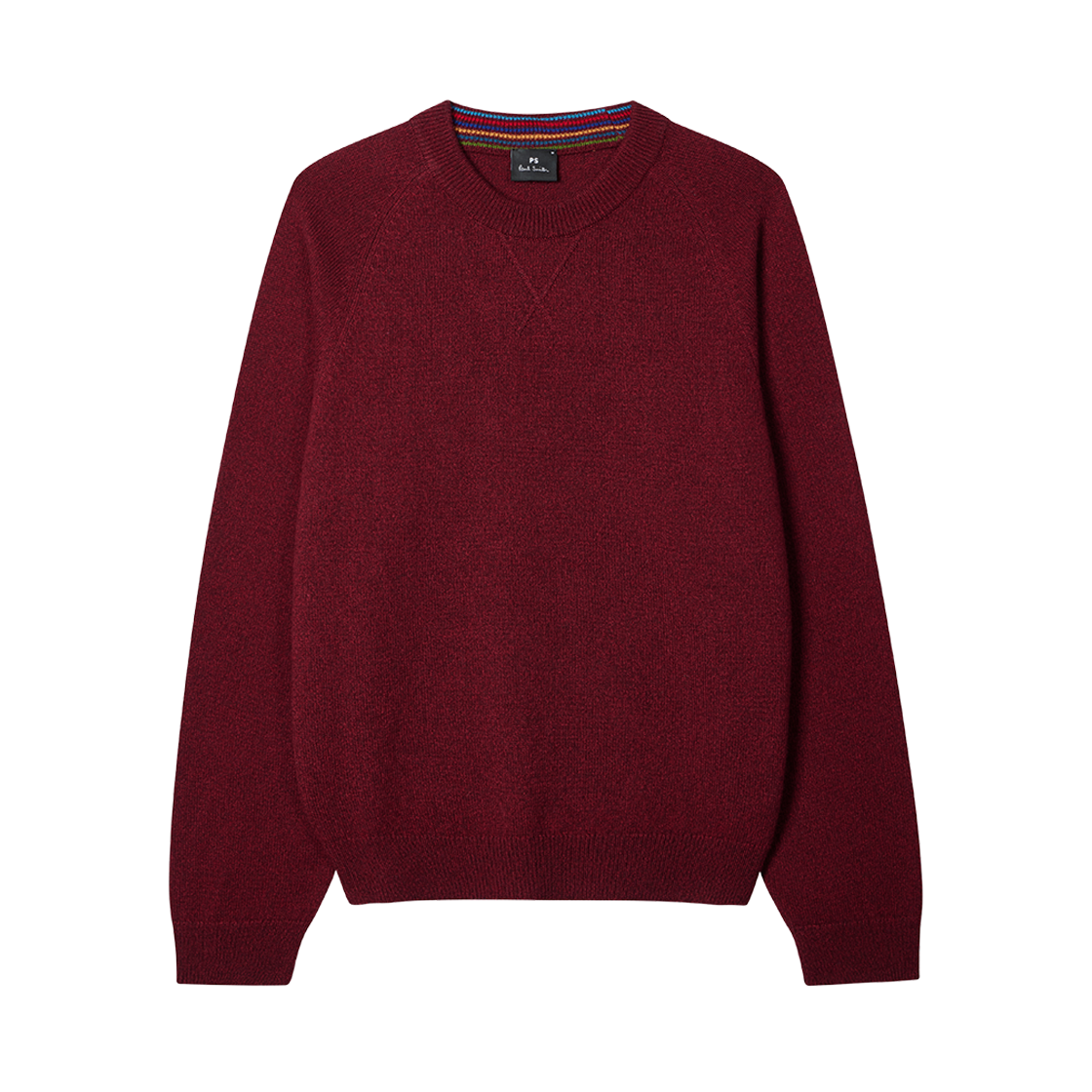M2R-487Z-T22514-28 Paul Smith Merino Wool Sweater Dark Red
