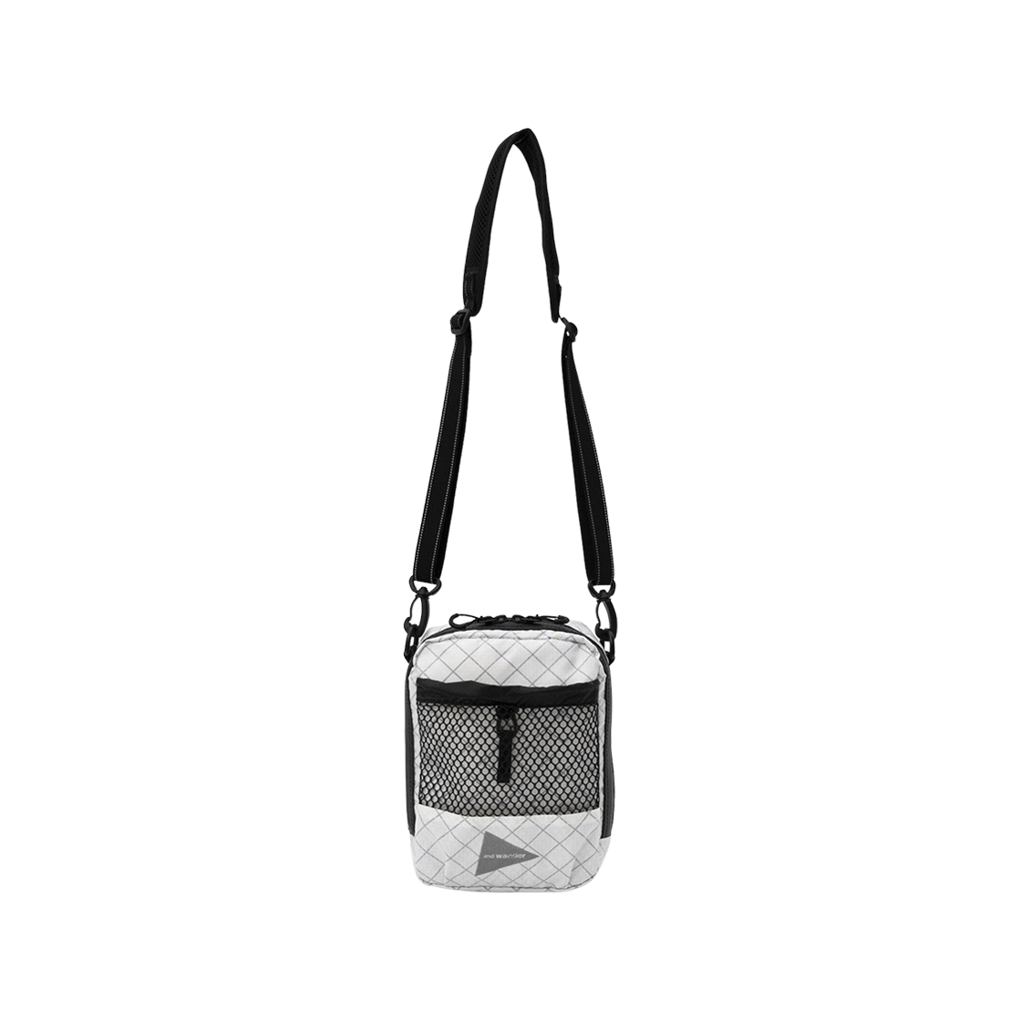 앤드 원더 107 에코팩 숄더 파우치 오프 화이트(And Wander 107 Ecopak Sholder Pouch Off White)