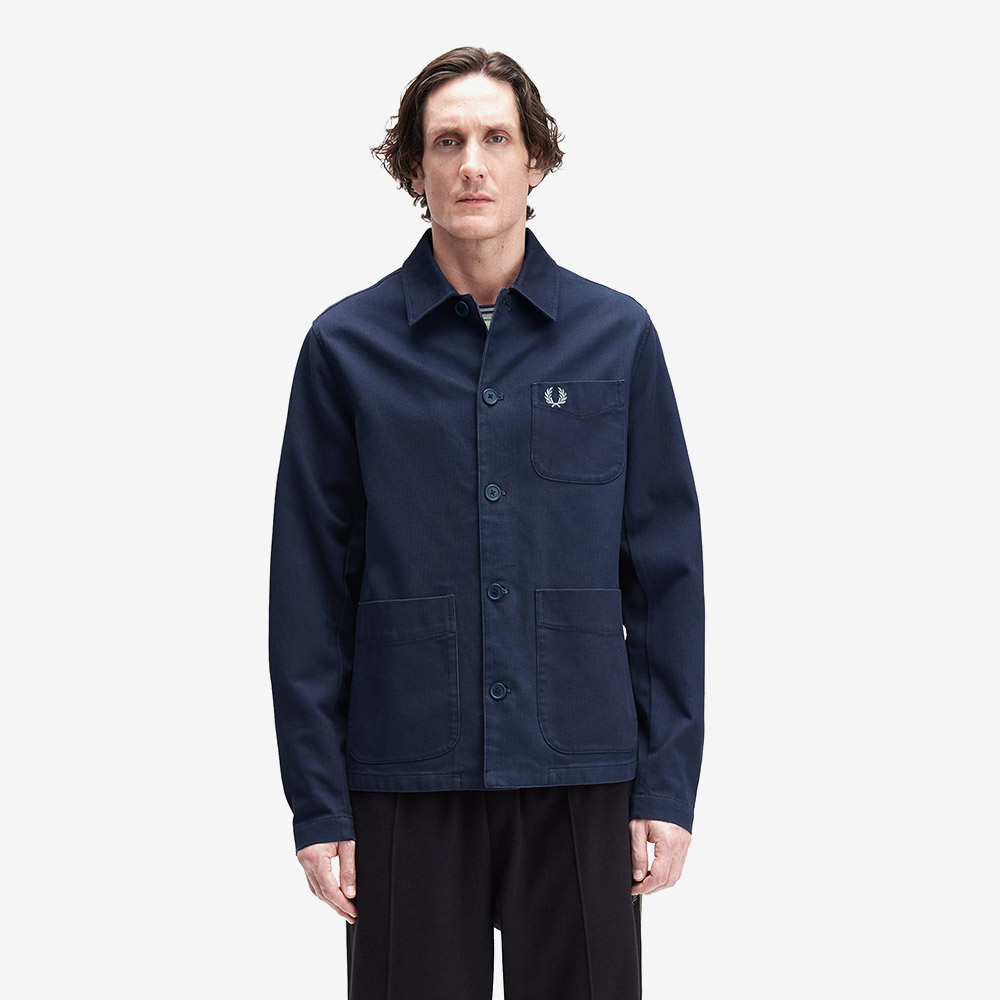 프레드페리 베드포드 코듀로이 오버셔츠 다크에어포스(Fred Perry Bedford Cord Overshirt Dark Airforce) - 2