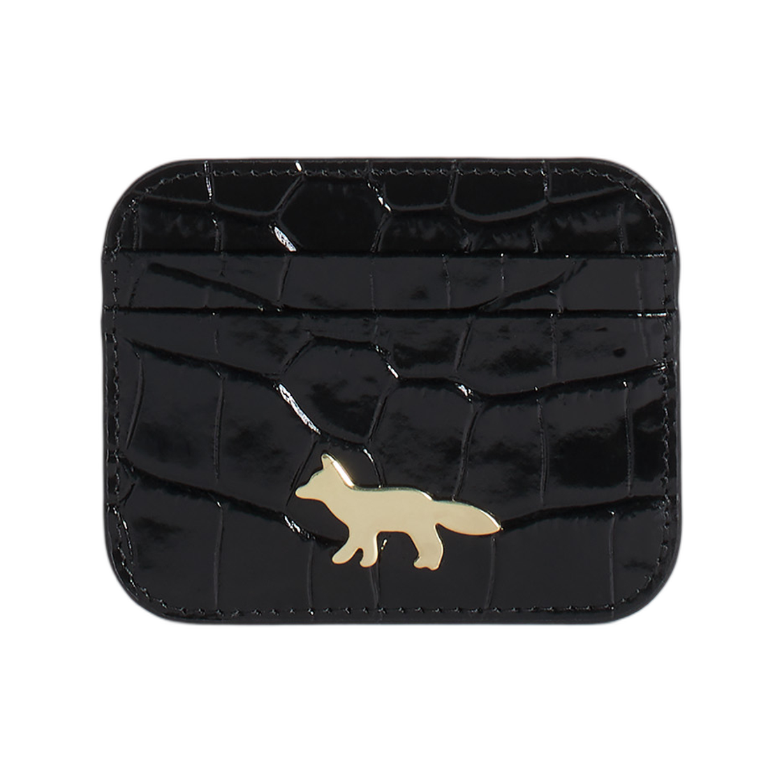 메종 키츠네 에디 카드홀더 블랙(Maison Kitsune Edie Cardholder Black)