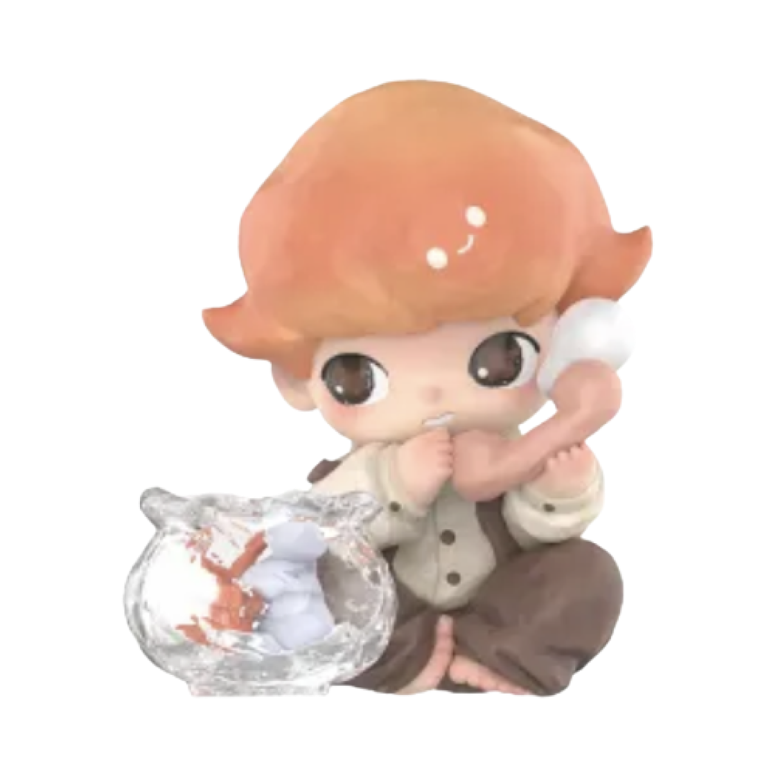 팝마트 디무 만약 월요일이 사라진다면 시리즈 피규어 세상과 세상 사이의 통화 (개봉 박스)(Pop Mart Dimoo The Missing Day Series Figures A Call Between Worlds (Opened Case))