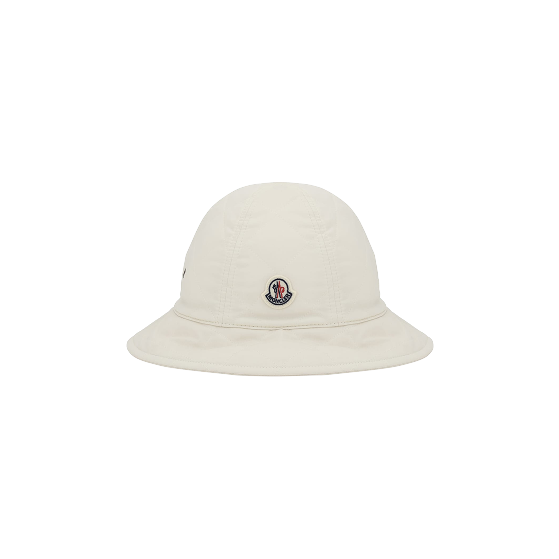 K1-093-3B00033-M6310-050 (W) Moncler Logo Bucket Hat White - 25SS