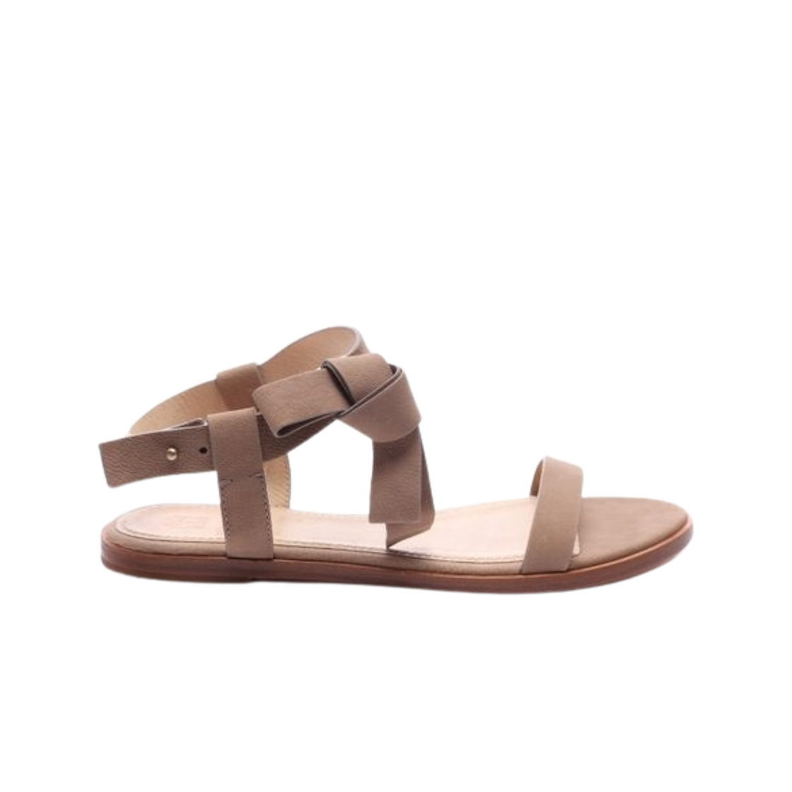 MZDOCU734-C2303 (W) Brunello Cucinelli Strap Sandal Beige