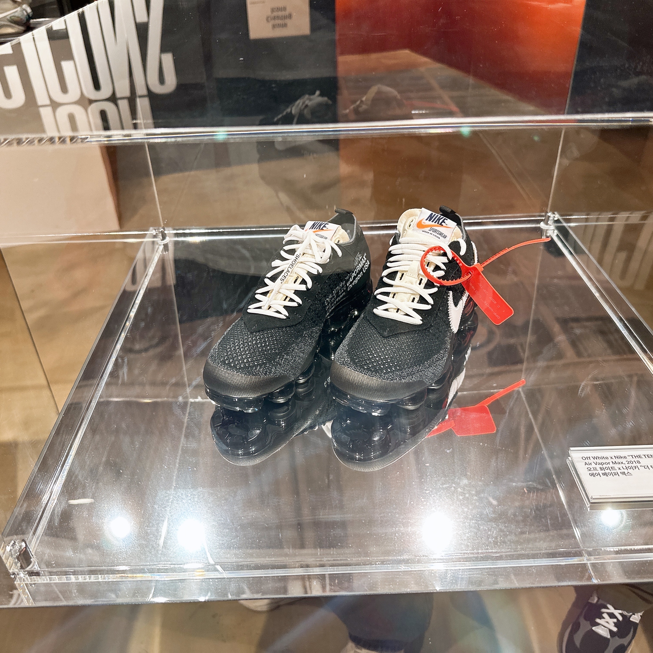 Nike x Off-White Air VaporMax OG Black The Ten 착용 스타일
