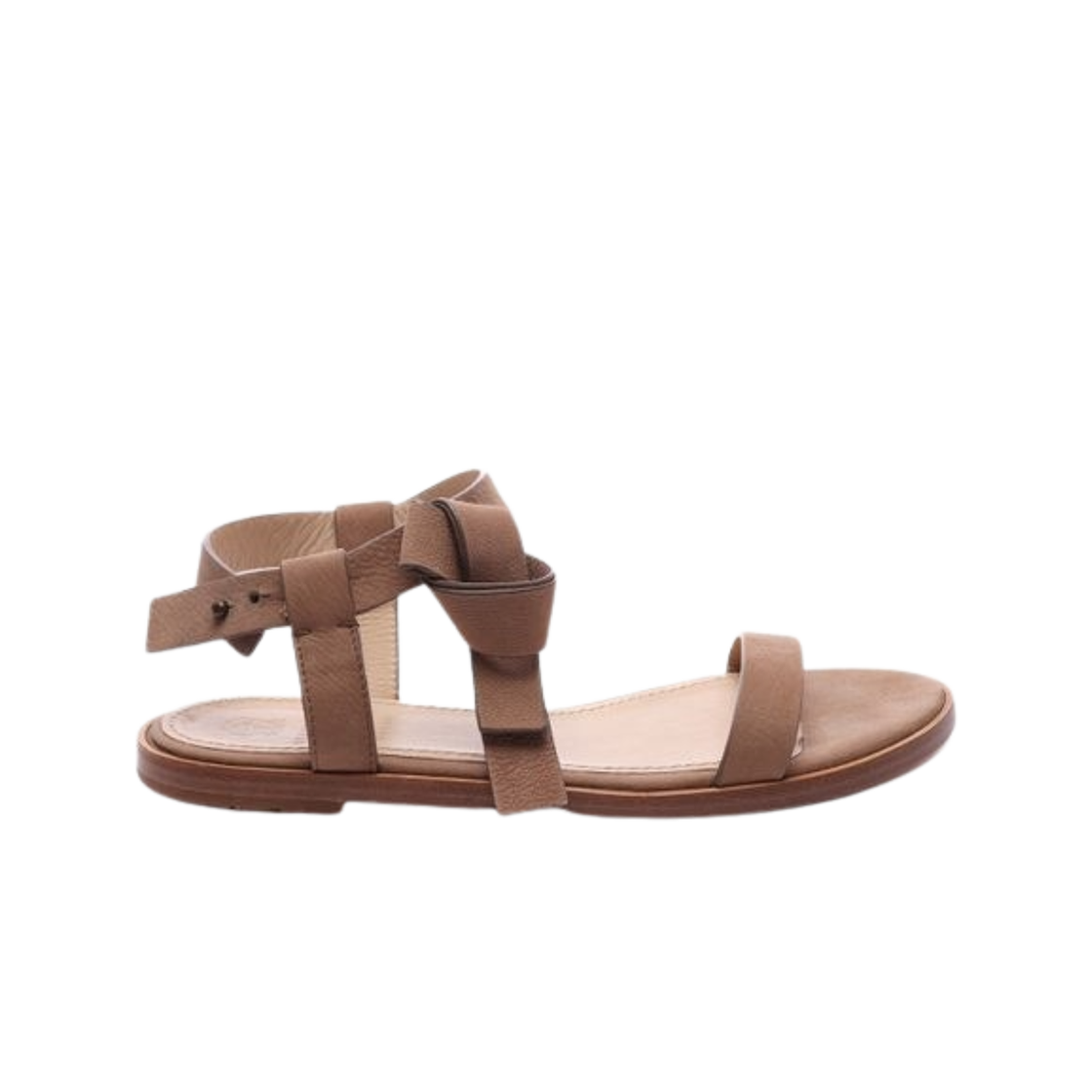 (W) 브루넬로 쿠치넬리 스트랩 샌들 코냑((W) Brunello Cucinelli Strap Sandal Cognac)
