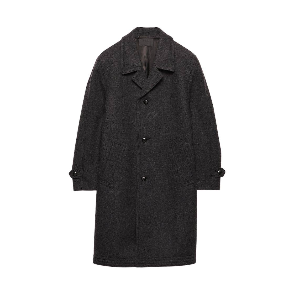 프라다 울 코트 앤트러사이트 그레이(Prada Wool Coat Anthracite Gray) - 1