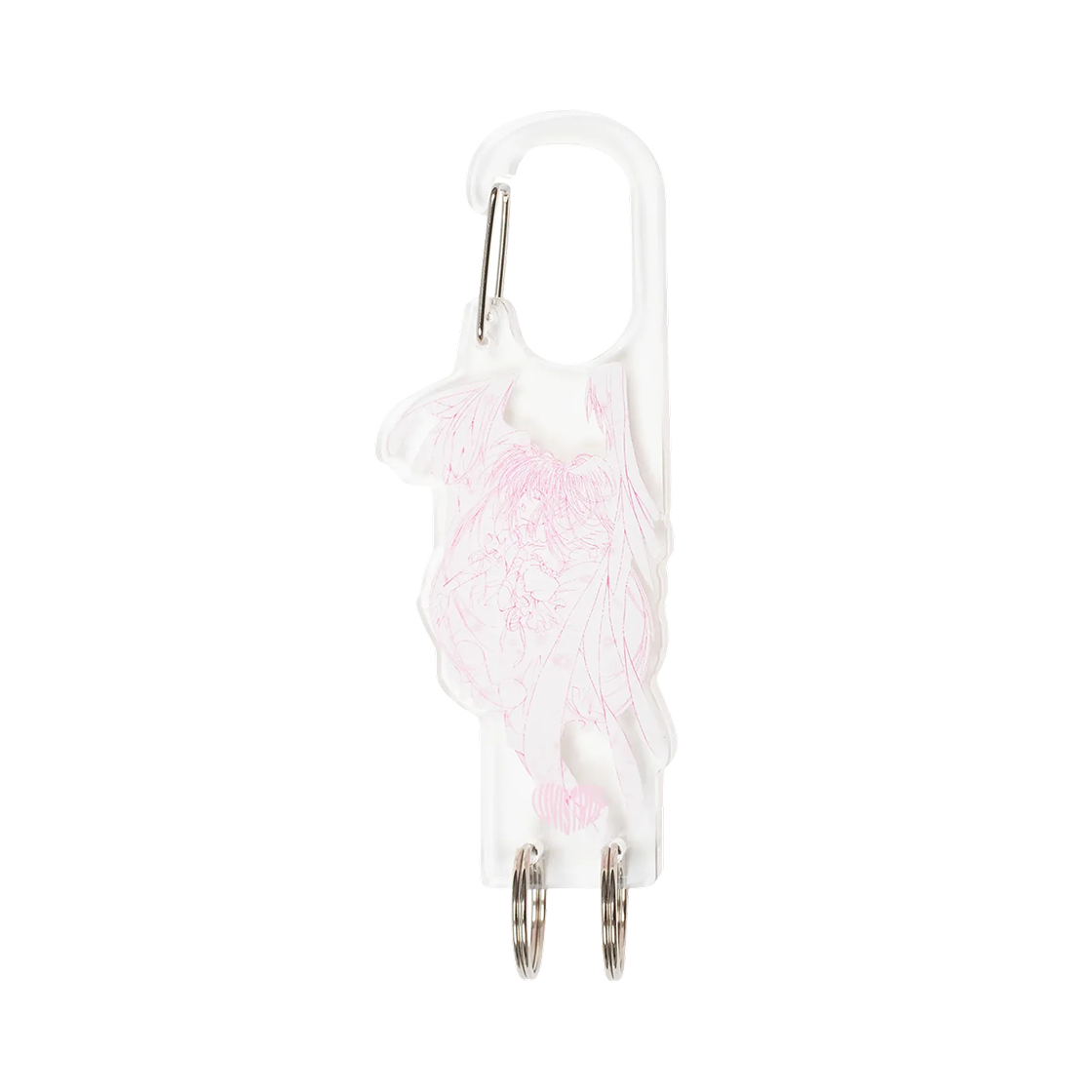 러브이즈트루 x 캐릭캐릭 체인지 카라비너 클리어(Luvistrue x Shugo Chara Carabinar Clear) - 1