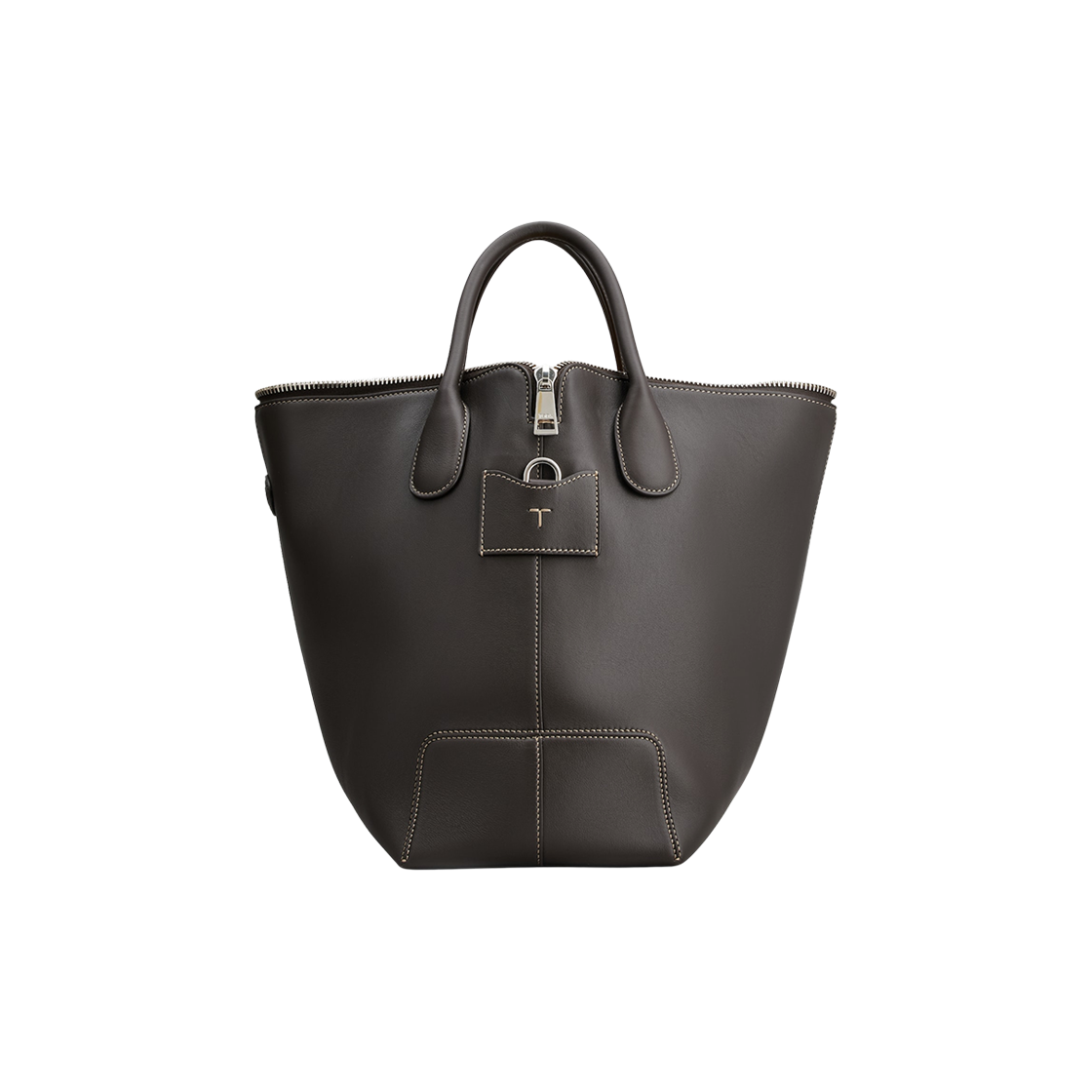 XBWDBNS0300YATC606 Tod's Di Bag Swing in Leather Medium Brown