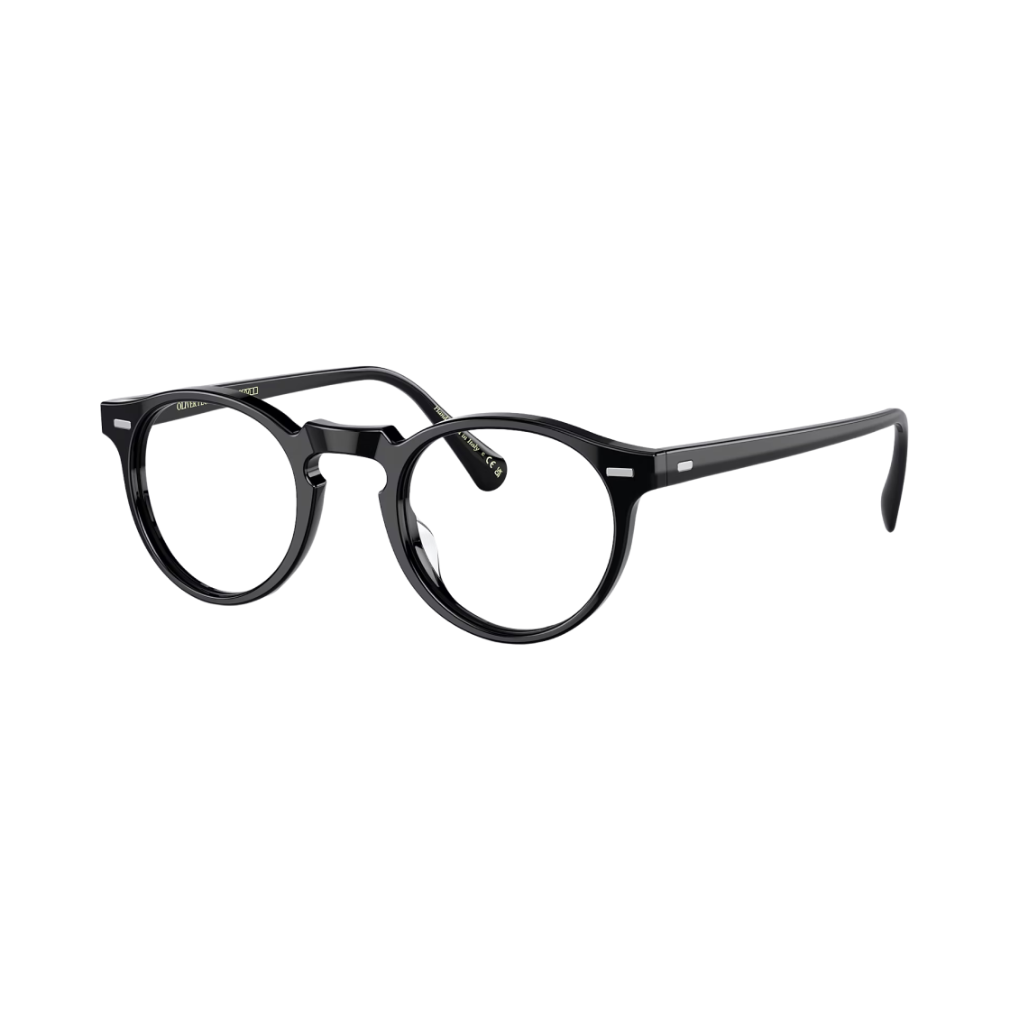 올리버 피플스 그레고리 펙 블랙 클리어 렌즈(Oliver Peoples Gregory Peck Black Clear Lenses)