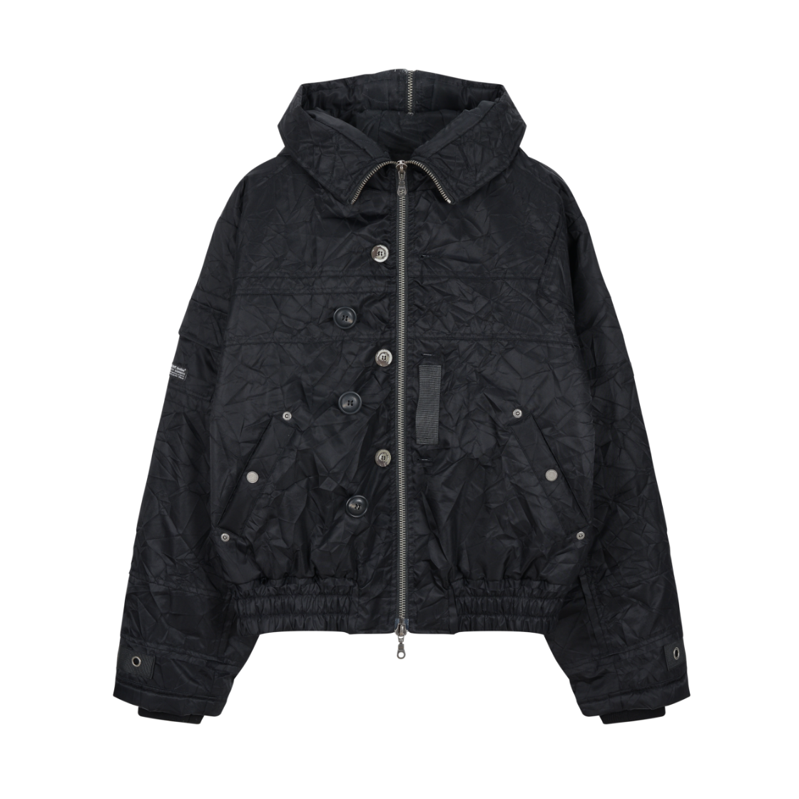 VUV53VJK004BKQQ Vacant Archive Women Pape N2B Flight Bomber Jacket Black