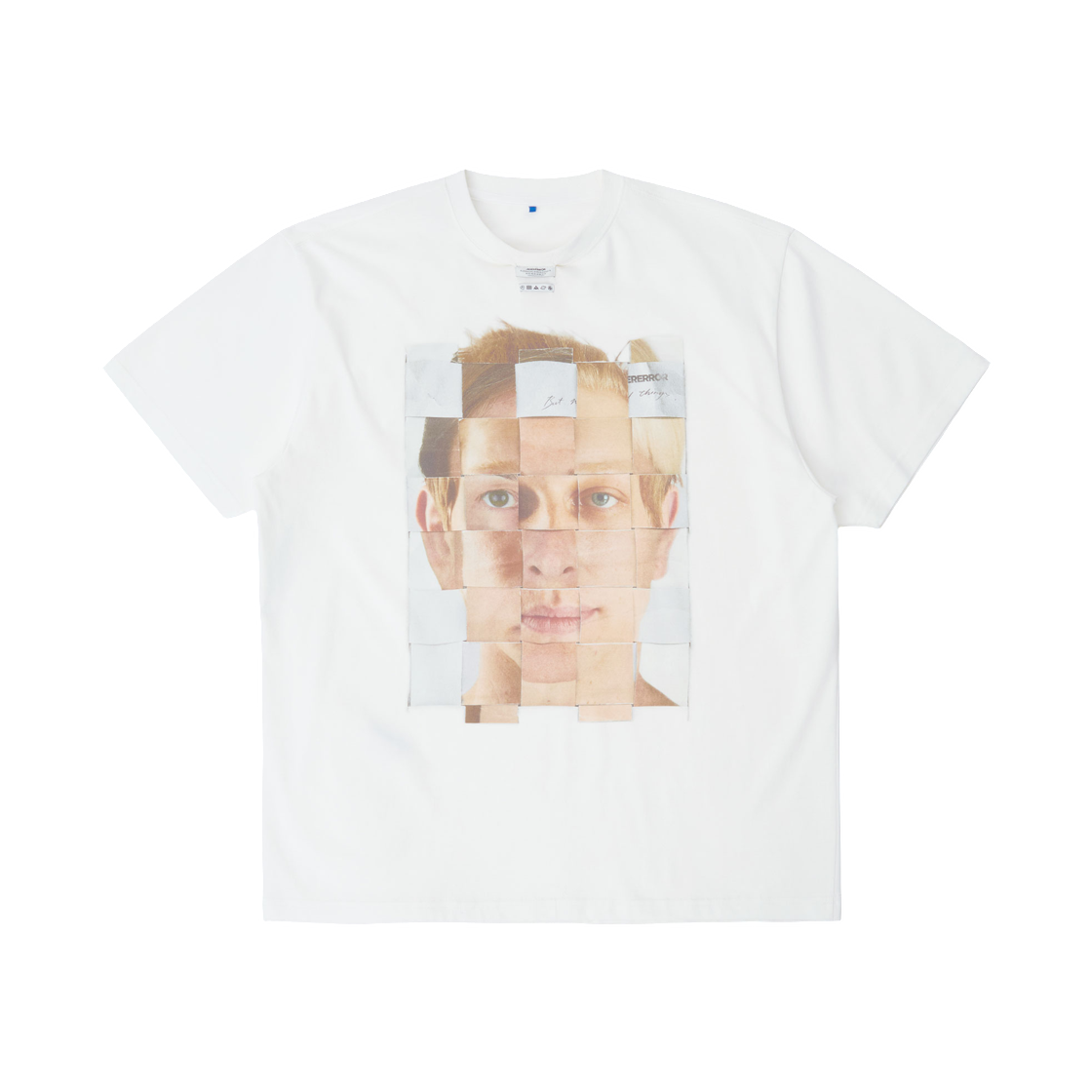 BN01SSTS0114OW Ader Error Montage T-Shirt 01 Off White