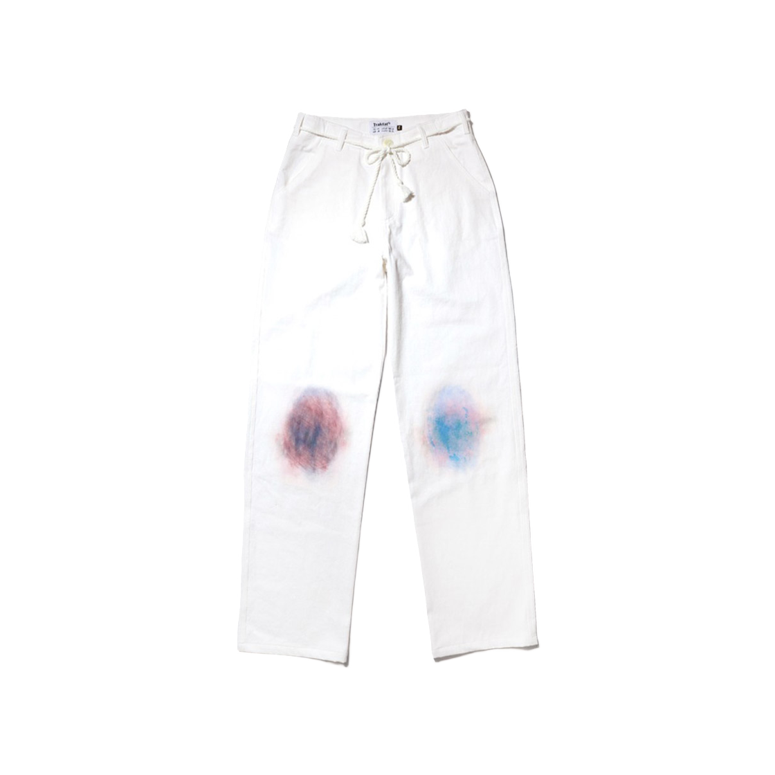 트락타트 멍 든 팬츠 화이트(Traktat Bruised Pants White)