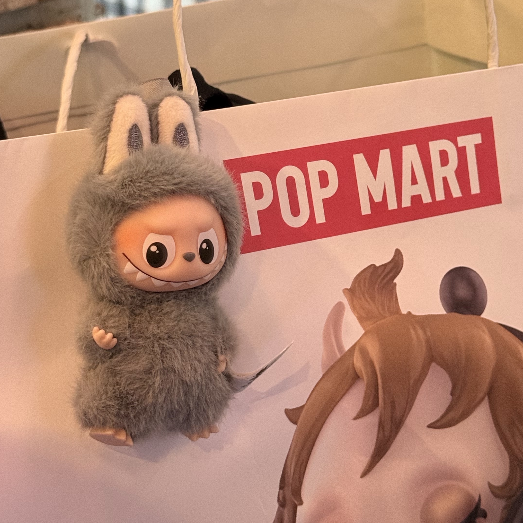 Pop Mart Labubu The Monsters Pin For Love Series Vinyl Plush Pendant (N-Z) W (Opened Case) 착용 스타일