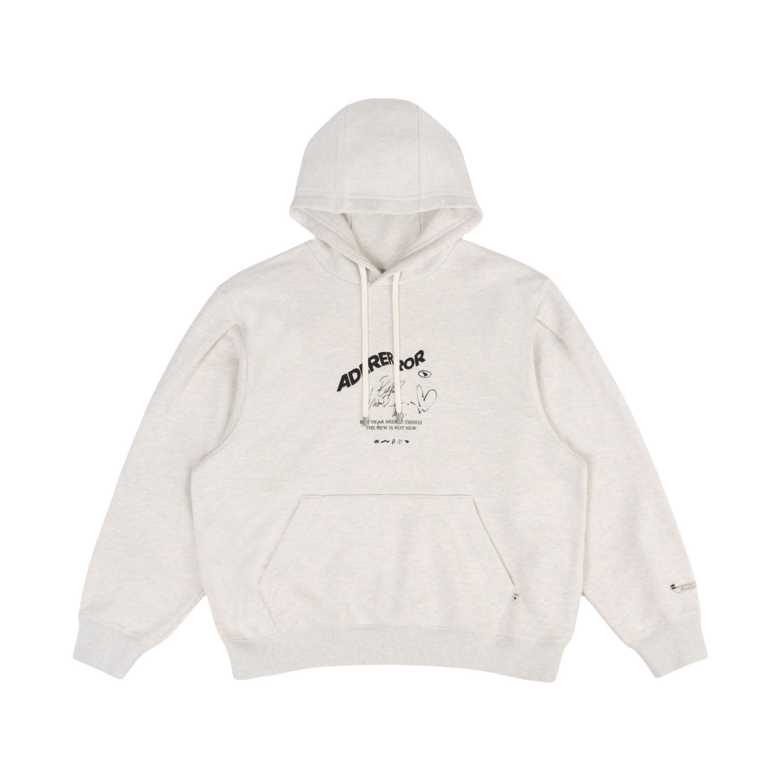 BMADFWHD0102OT (W) Ader Error Caner Logo Hoodie Oatmeal