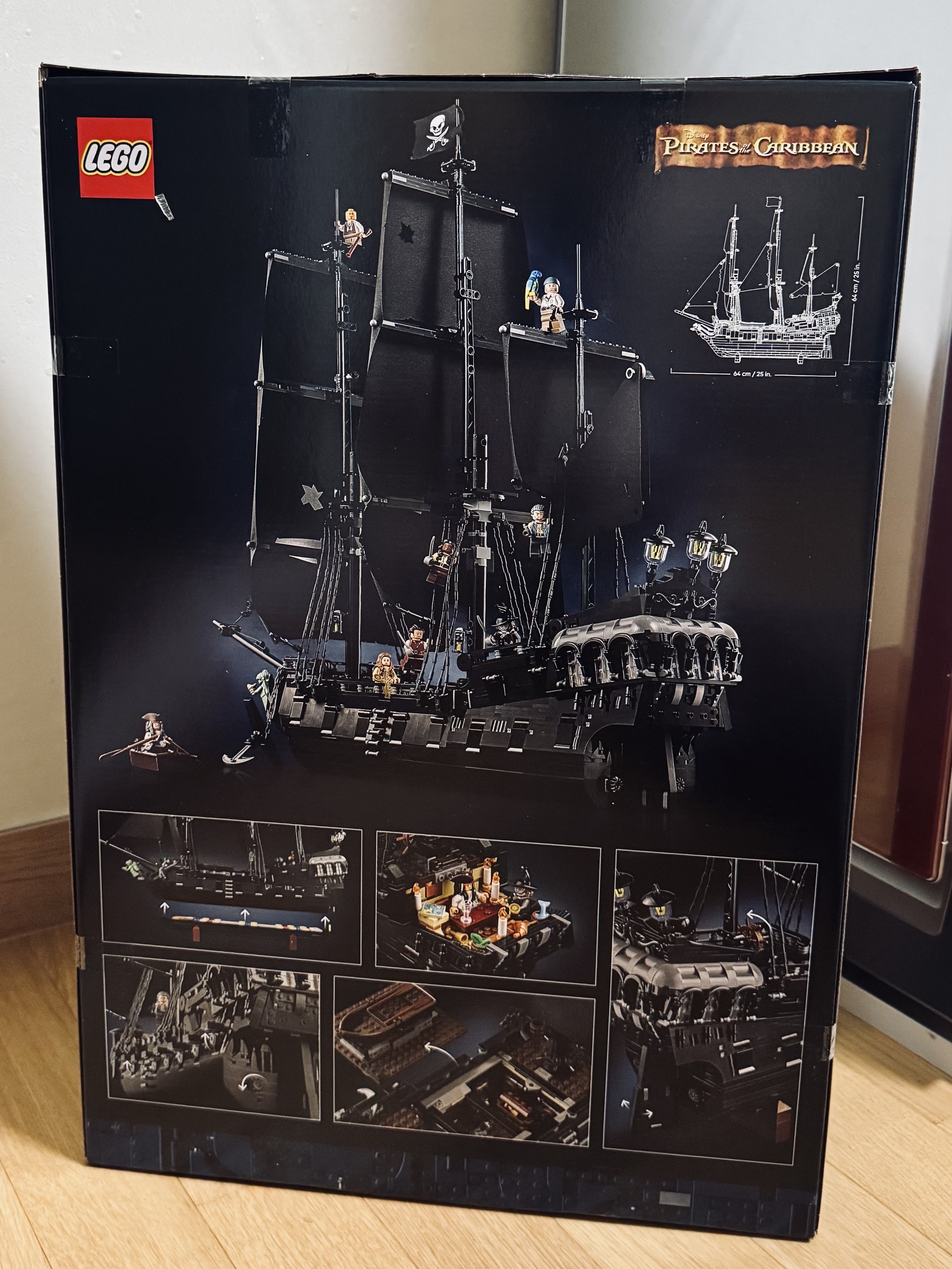 Lego Icons Captain Jack Sparrow's Pirate Ship 착용 스타일 - 2
