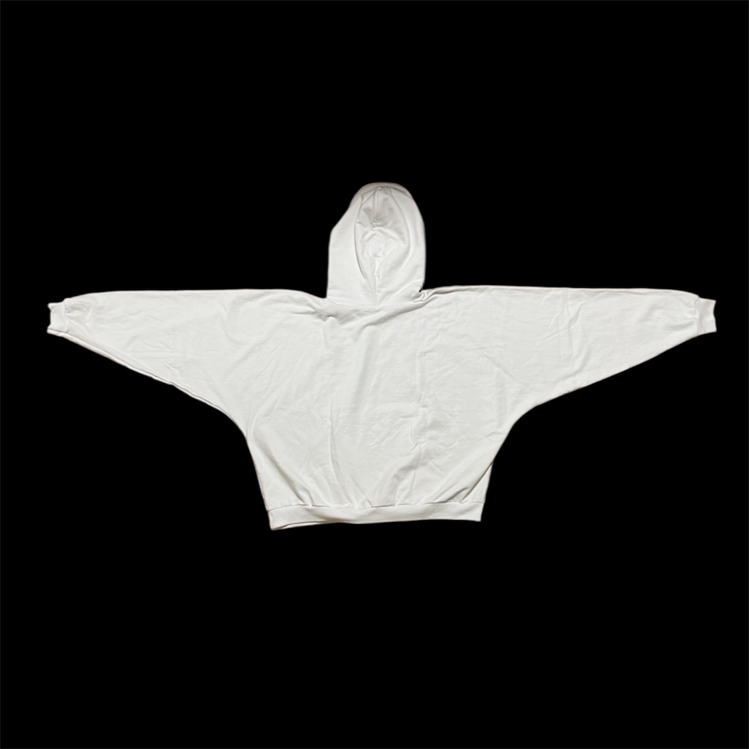 Yeezy x Gosha Rubchinskiy Blank HD-01 Hoodie White 착용 스타일 - 2