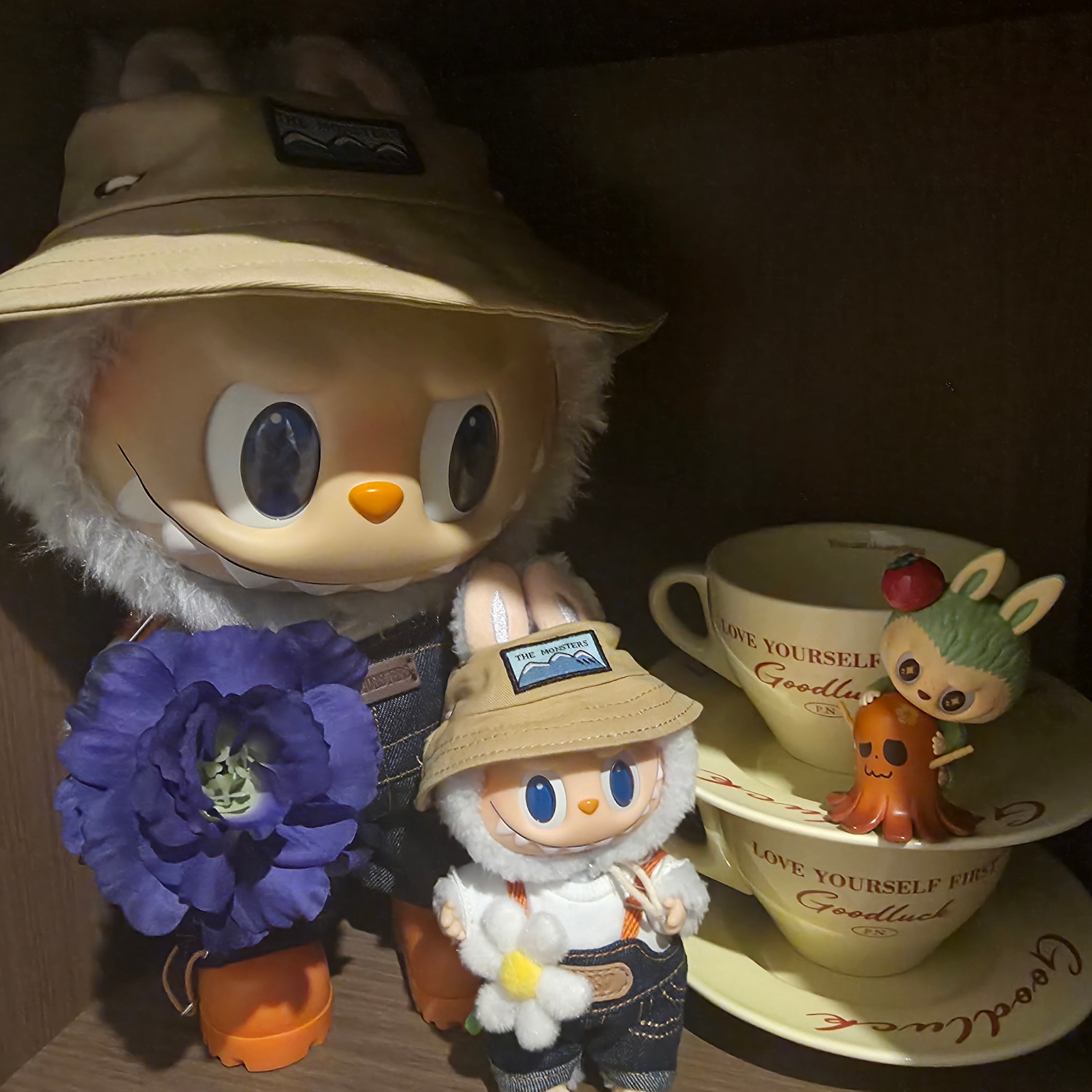 Pop Mart The Monsters Fall In Wild Labubu Series Plush Doll, Pop Mart Fall In Wild Labubu Series Toy Keyring 착용 스타일