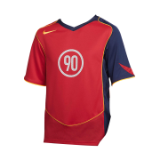Nike Total 90 Dri-Fit Soccer Jersey Gym Red Midnight Navy - Asia