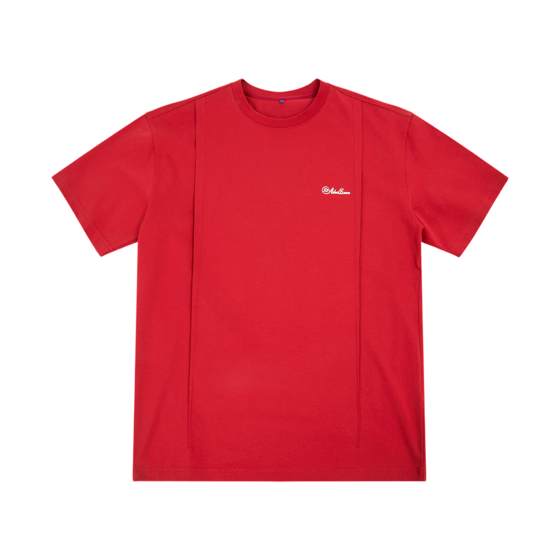 BLAFWHT01RD Ader Error Fluic Logo T-Shirt Red