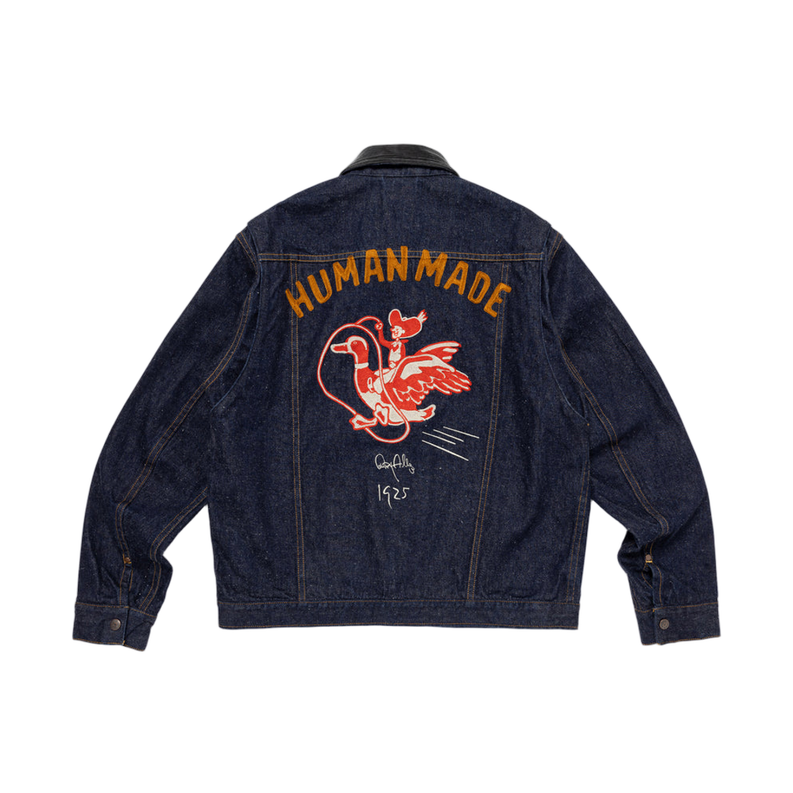 휴먼 메이드 집업 데님 워크 자켓 인디고(Human Made Zip-Up Denim Work Jacket Indigo) - 2