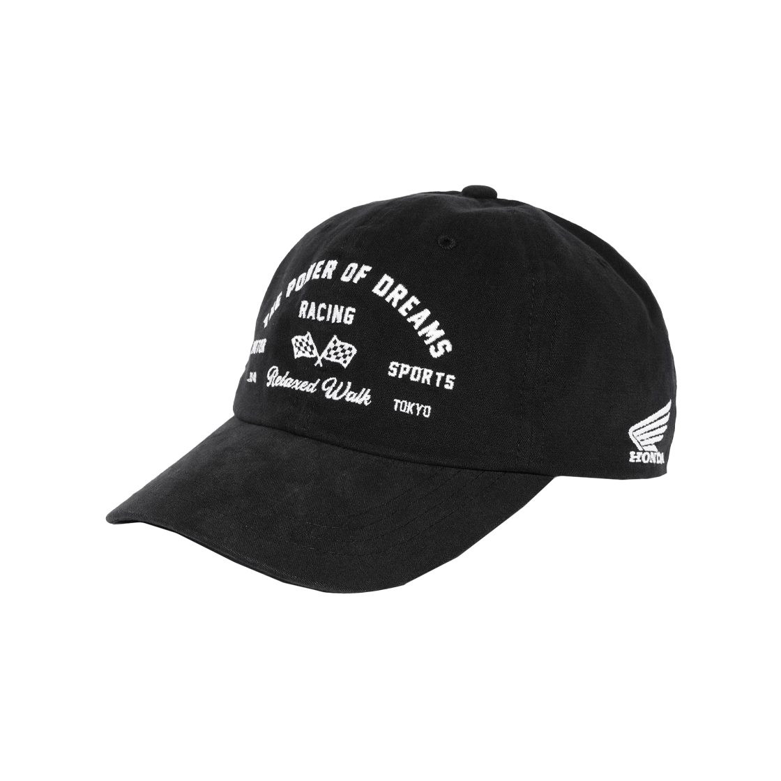 HFX2CA704ABK Honda The Power of Dreams Ball Cap Black